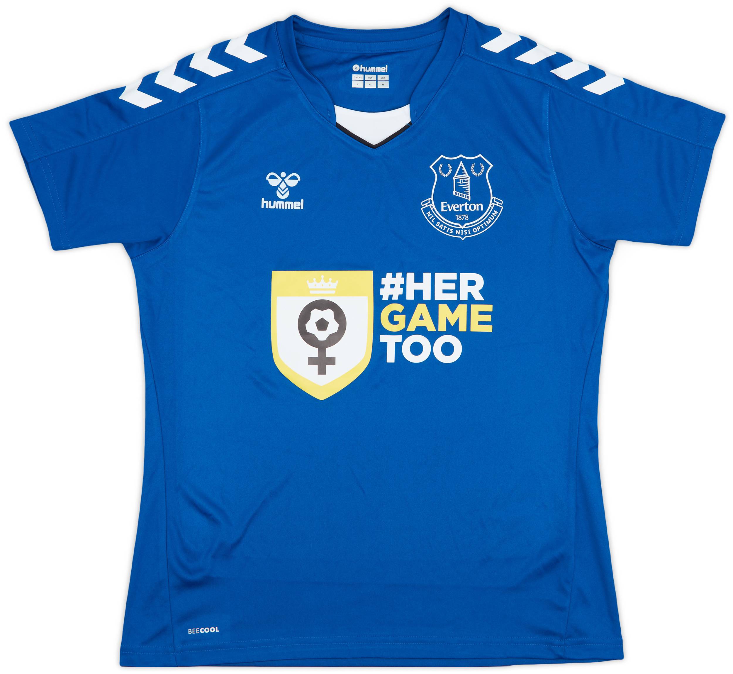 2021-22 Everton Hummel Training Shirt - 8/10 - (S)