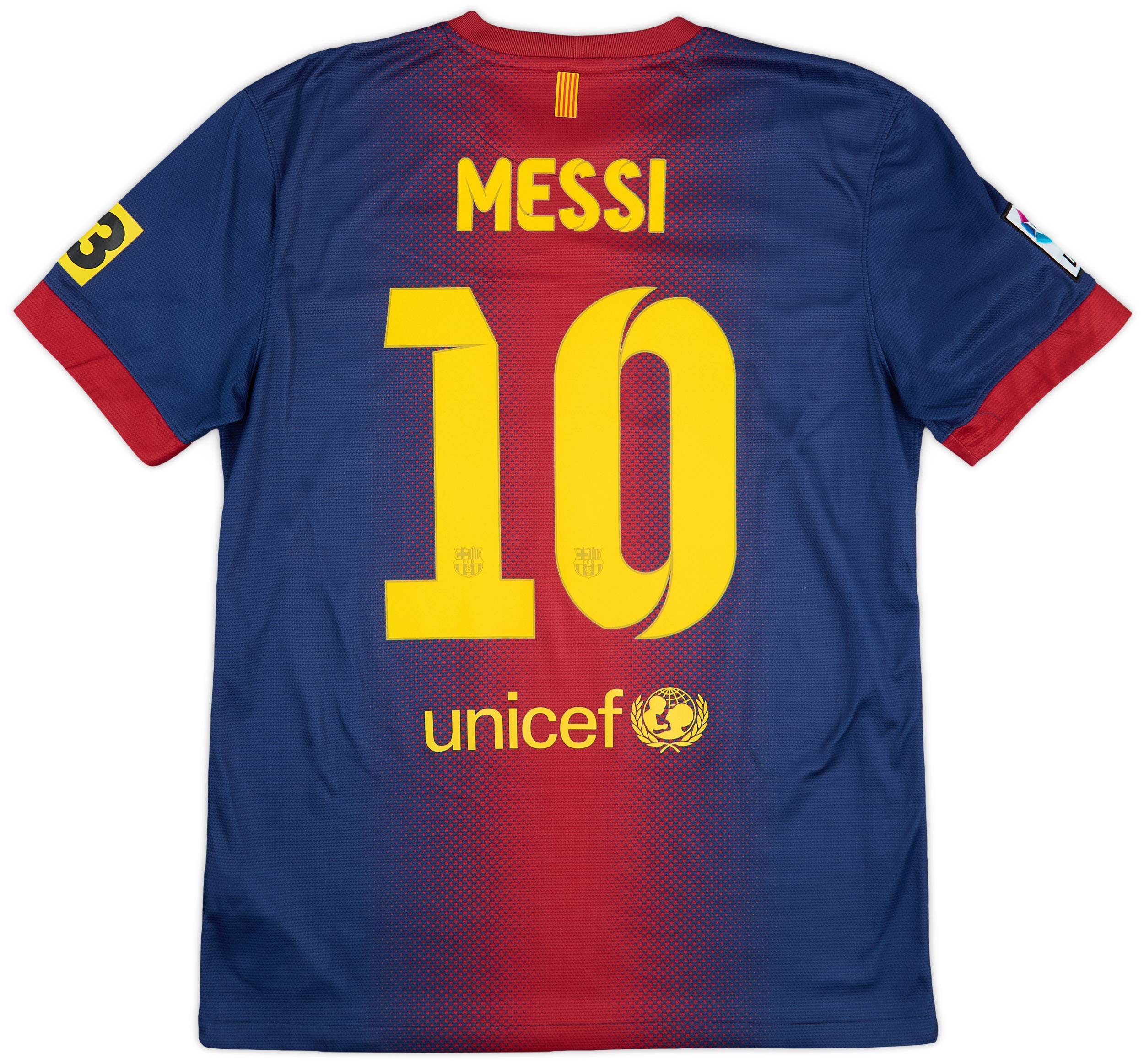 2012-13 Barcelona Home Shirt Messi #10 - 6/10 - (M)