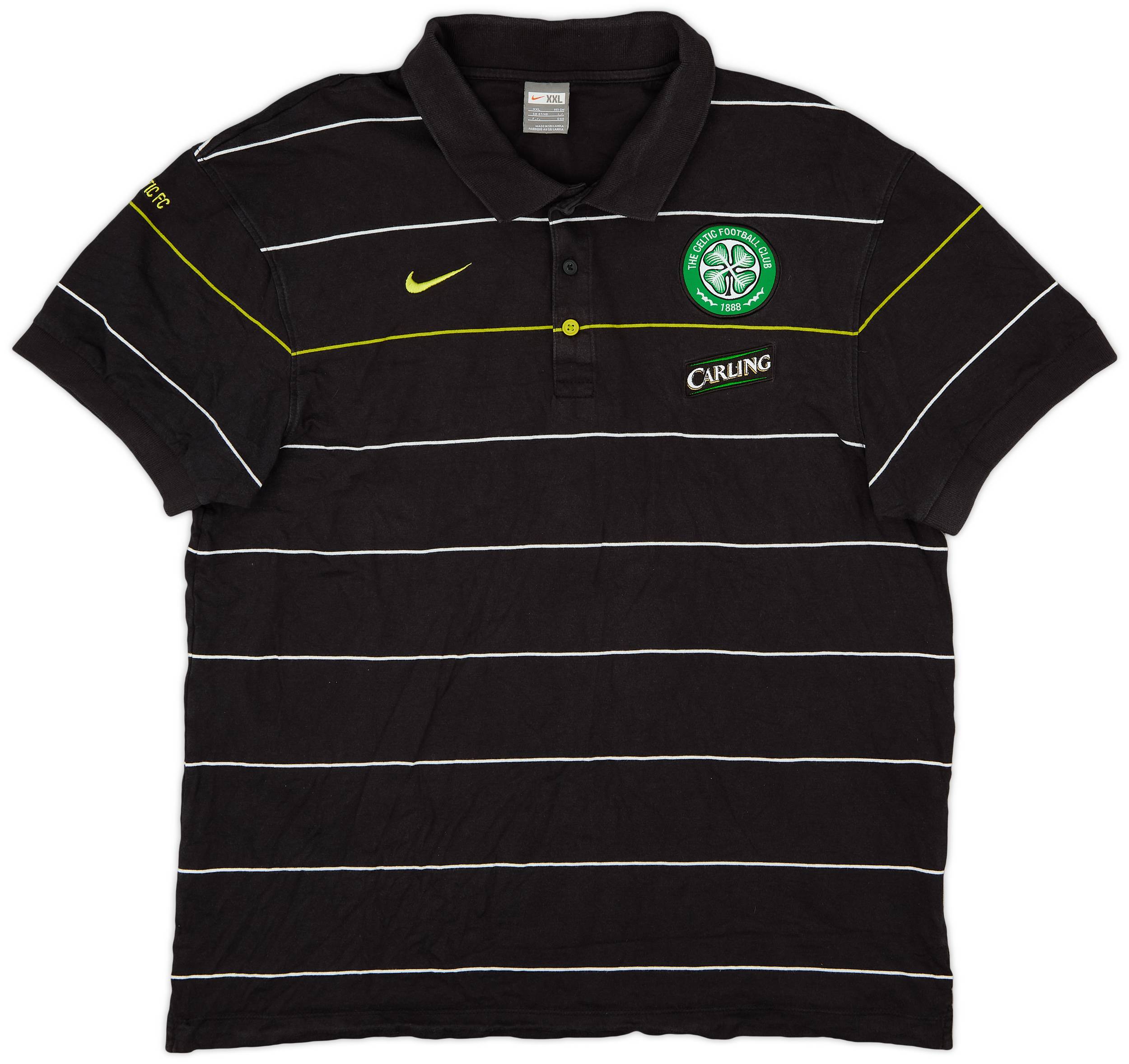 2008 09 Celtic Nike Polo Shirt 7 10 XXL