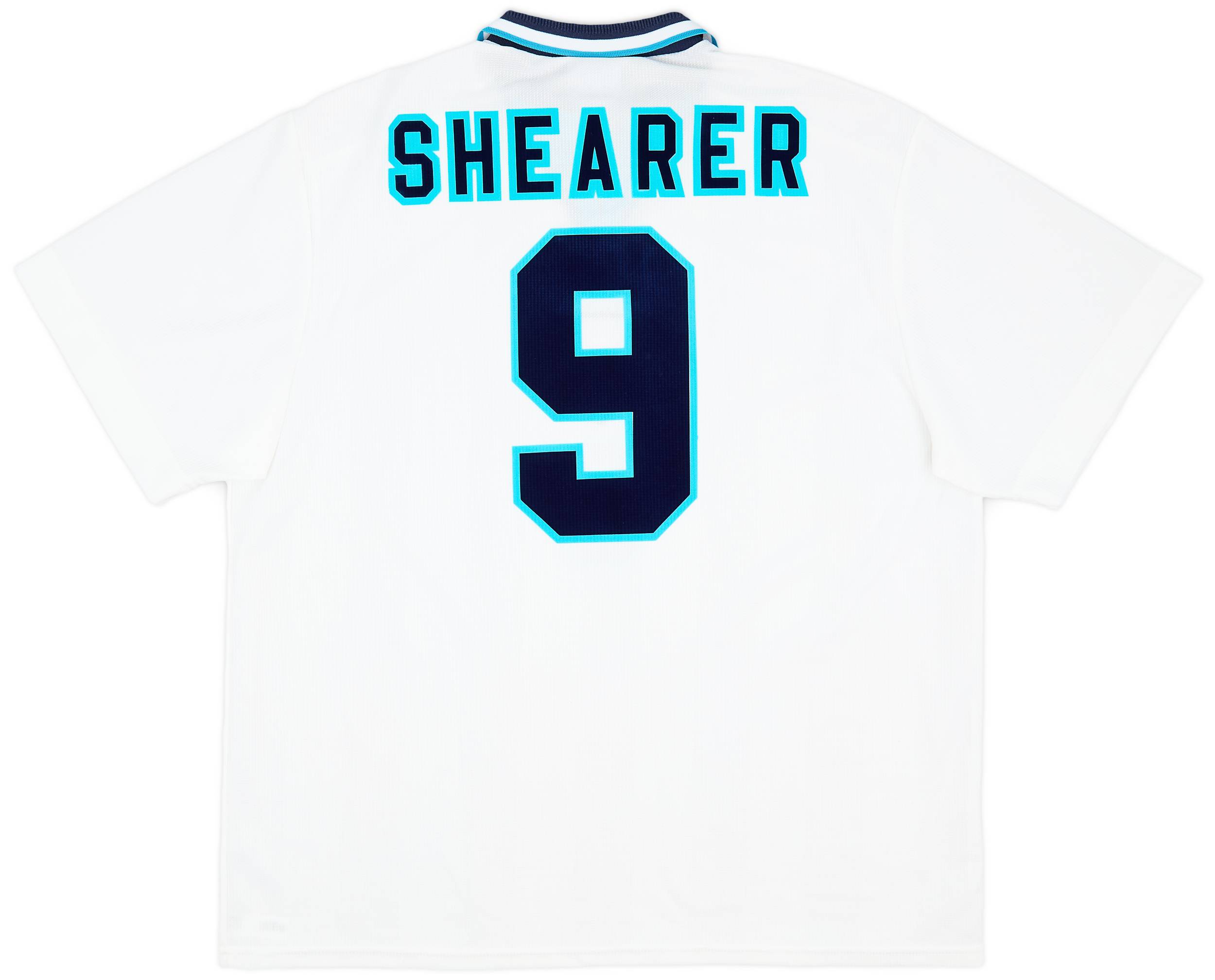 1995-97 England Home Shirt Shearer #9 - 9/10 - (XXL)