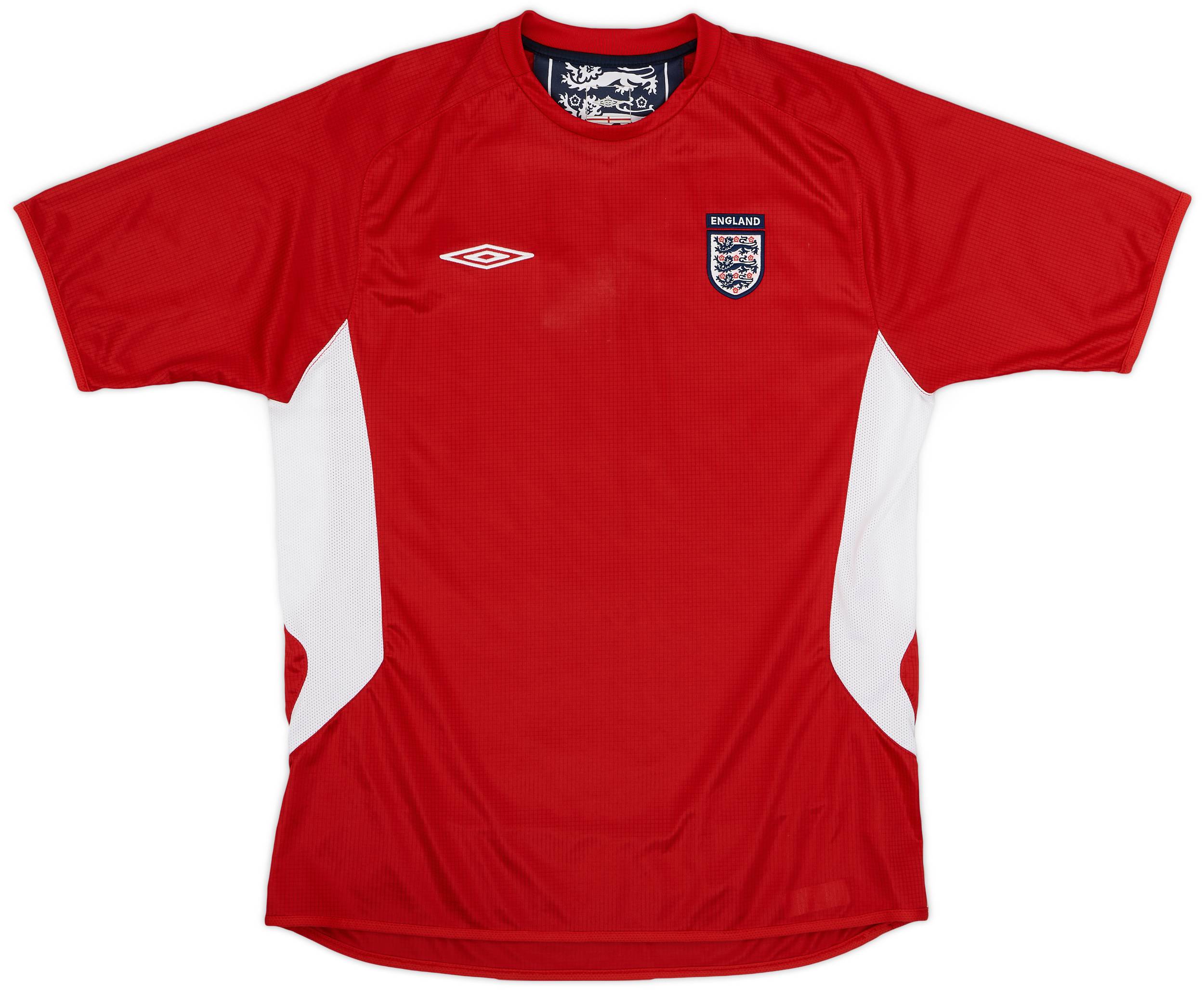 2004-06 England Umbro Training Shirt - 6/10 - (L)