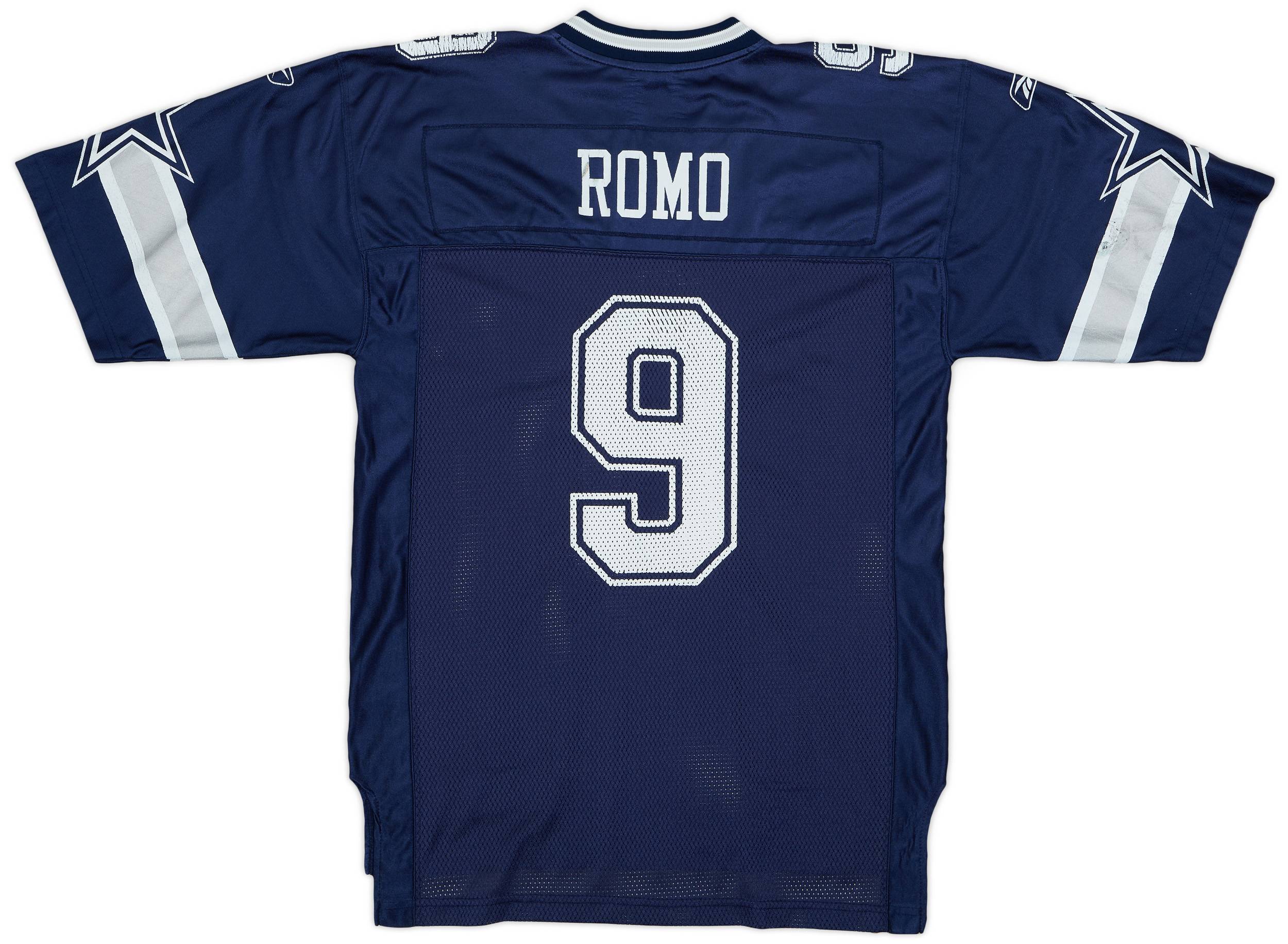 2007 Dallas Cowboys Romo #9 Reebok Home Jersey - 5/10 - (M)
