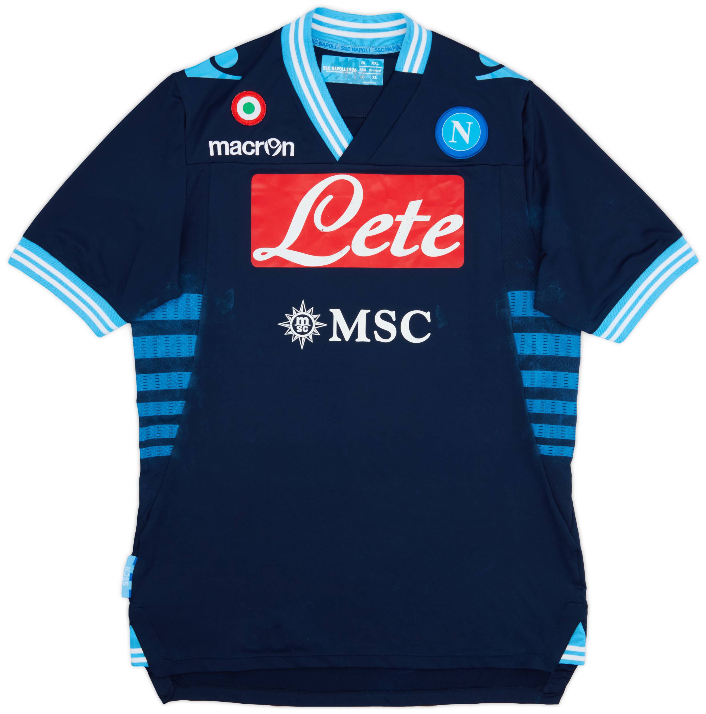2012-13 Napoli Away Shirt - 6/10 - (XL)