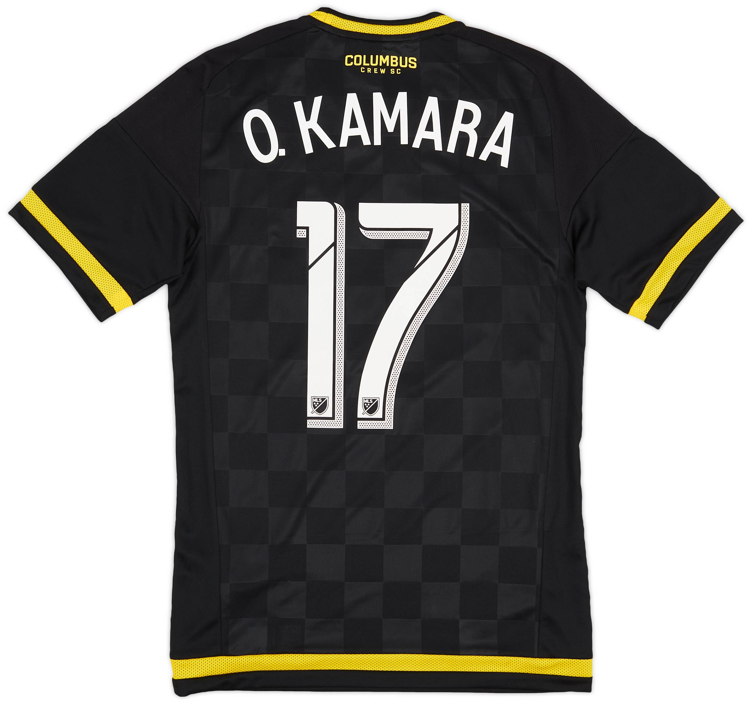 2016 Columbus Crew Player Issue Home Shirt O. Kamara 17