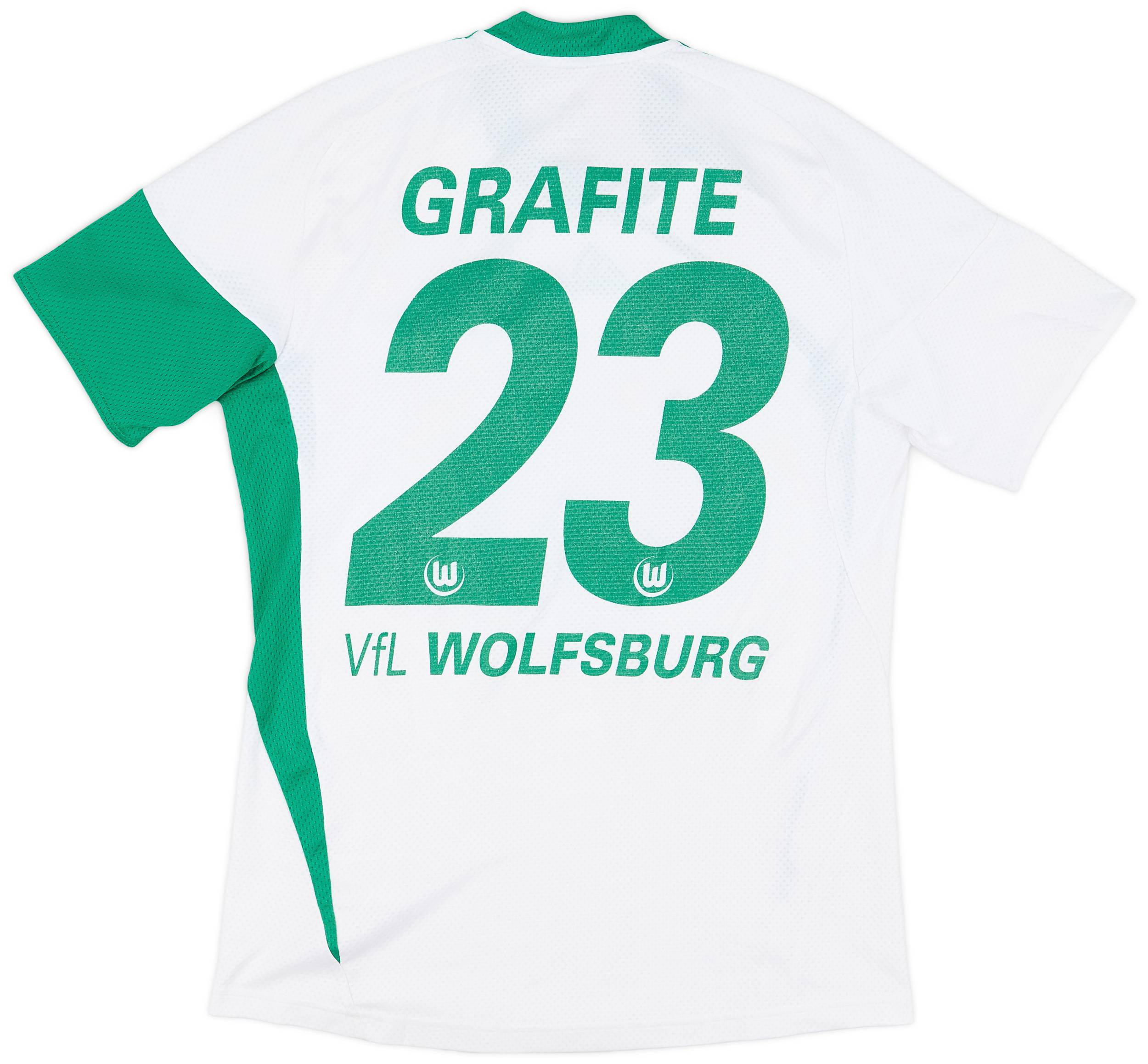 【ついに再販開始！】 2009-10 Wolfsburg (S) - 6/10 - #23 Grafite Shirt Home ウェア