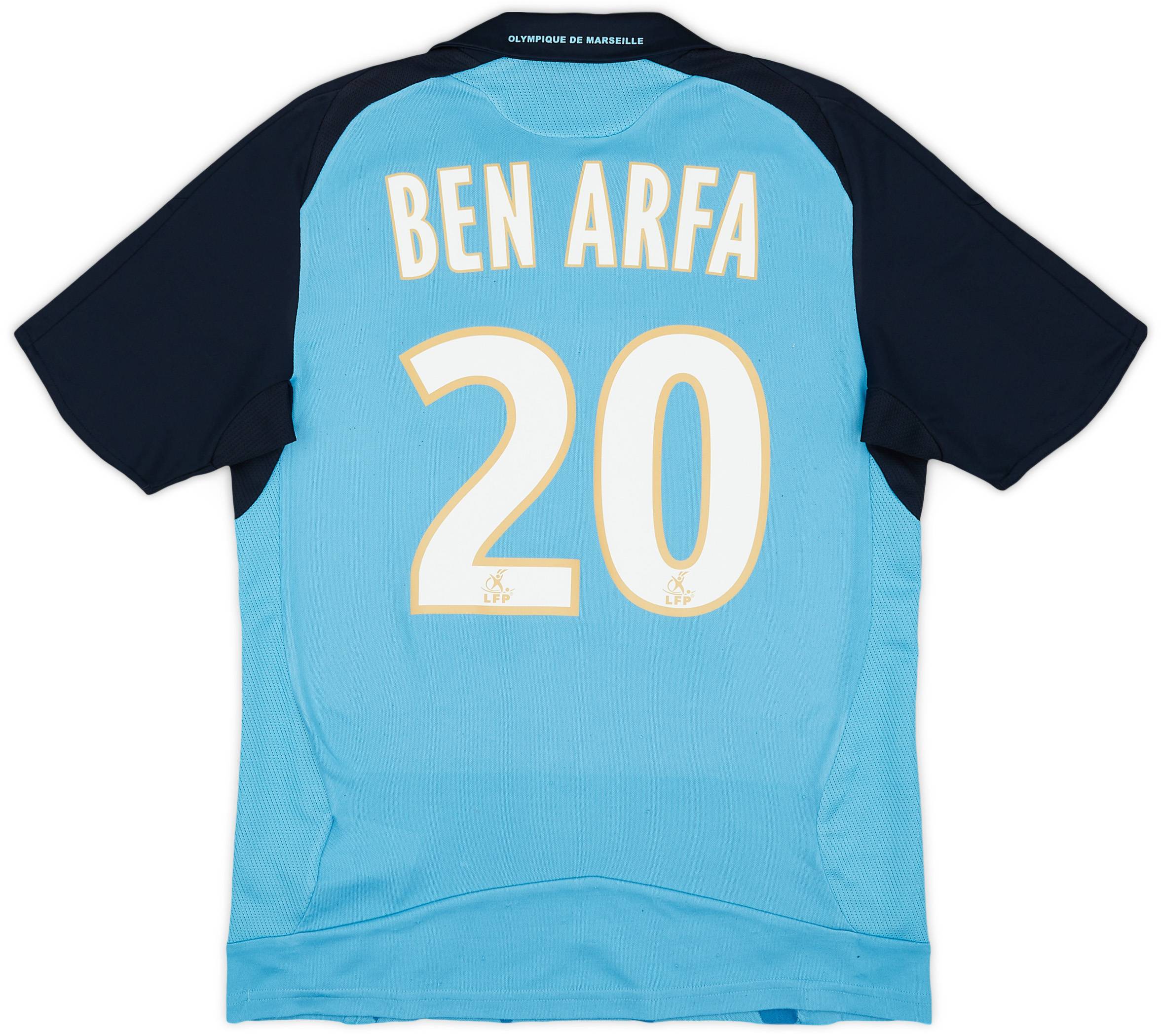 2008-09 Olympique Marseille Away Shirt Ben Arfa #20 - 8/10 - (S)