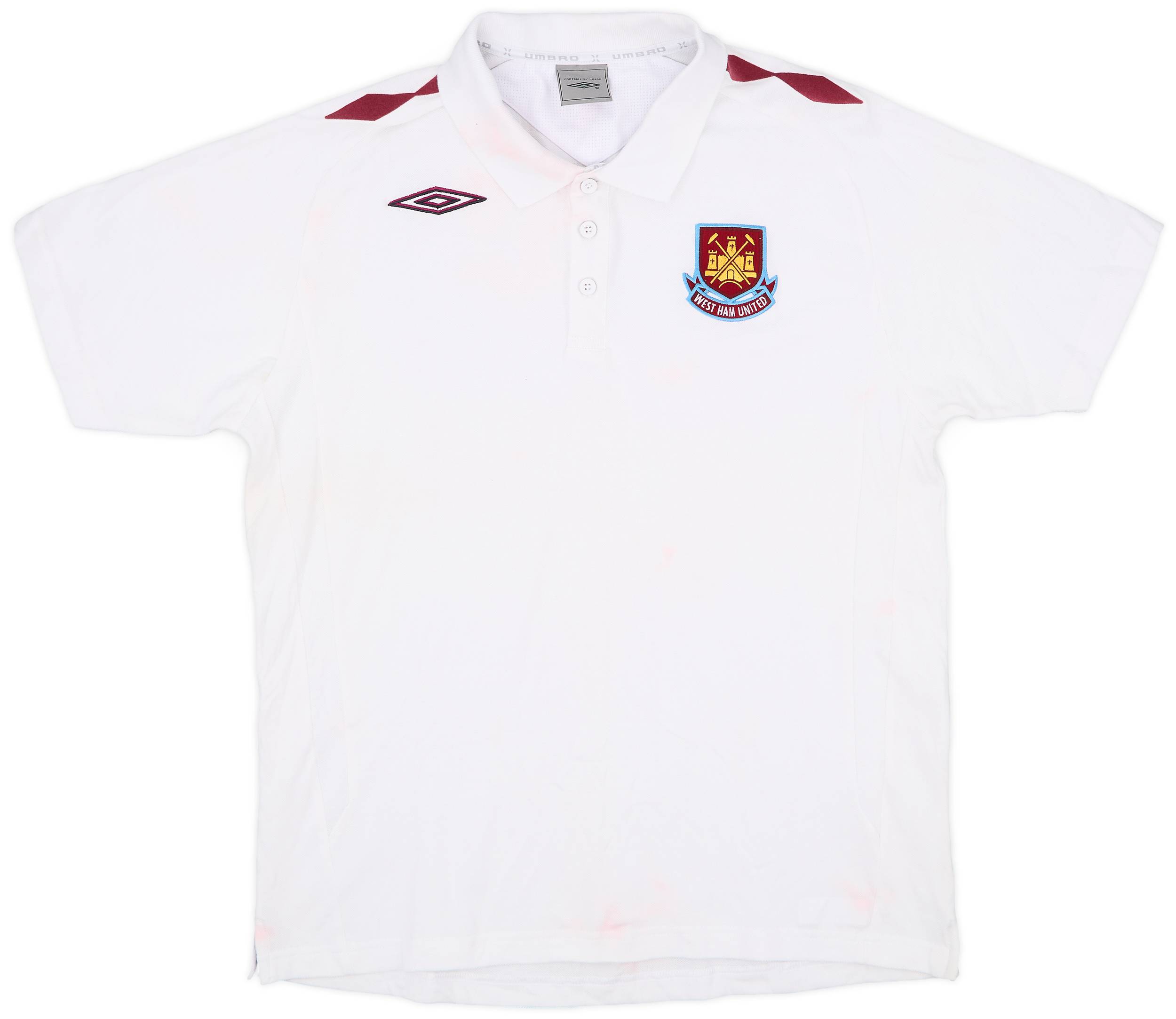 2008-09 West Ham Umbro Polo Shirt - 4/10 - (XL)