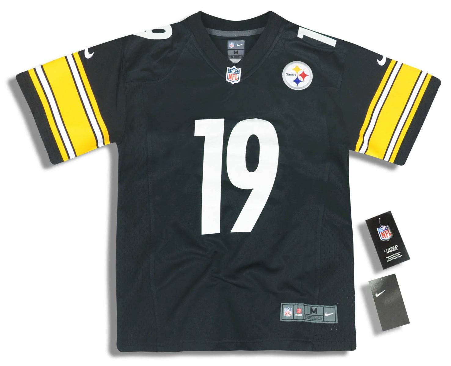2018 Pittsburgh Steelers Smith-Schuster #19 Nike Game Jersey (Home) Y - W/Tags