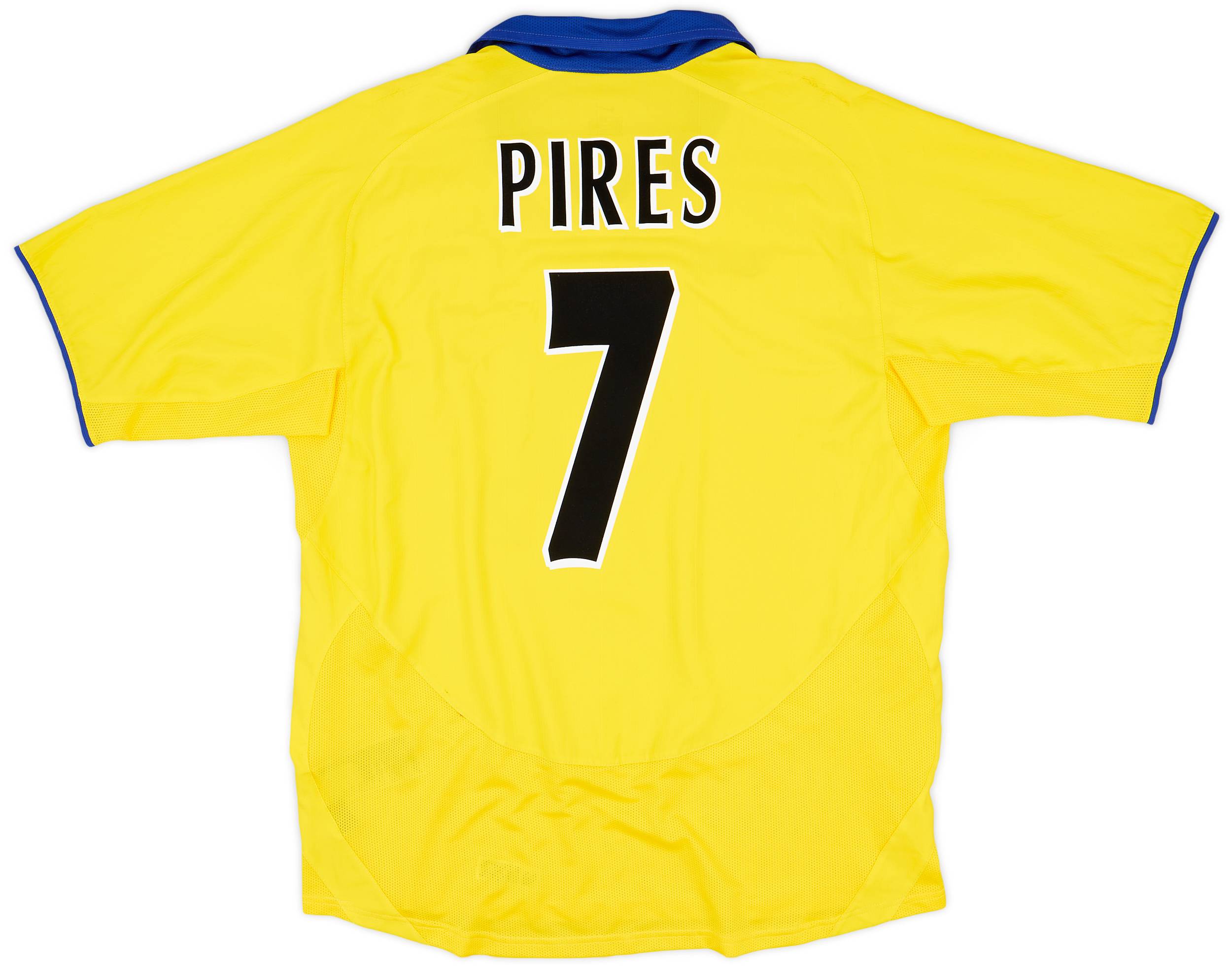 2003-05 Arsenal Away Shirt Pires #7 - 8/10 - (L)