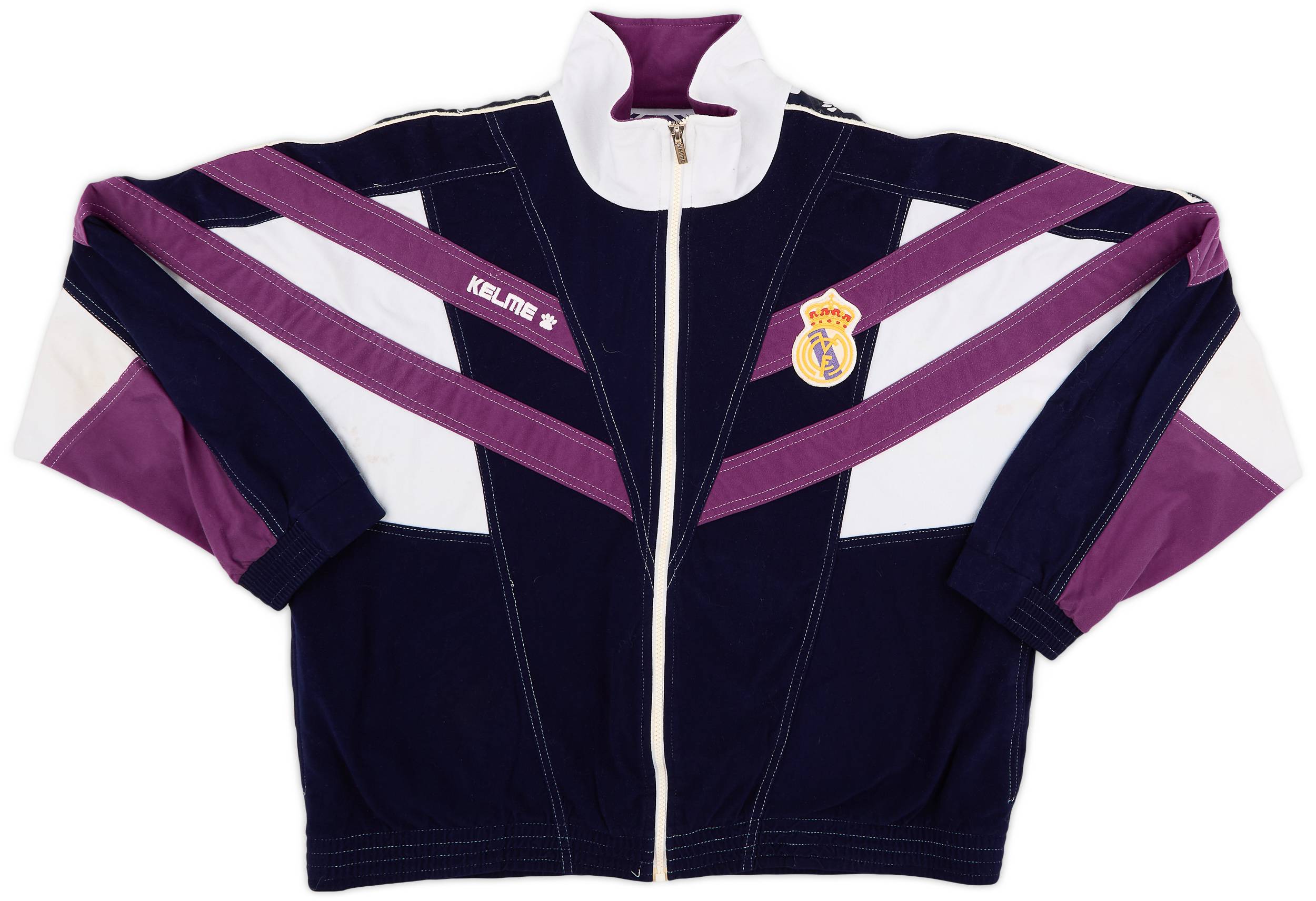 2015-16 Real Madrid adidas CL Track Jacket - 8/10 - (S)