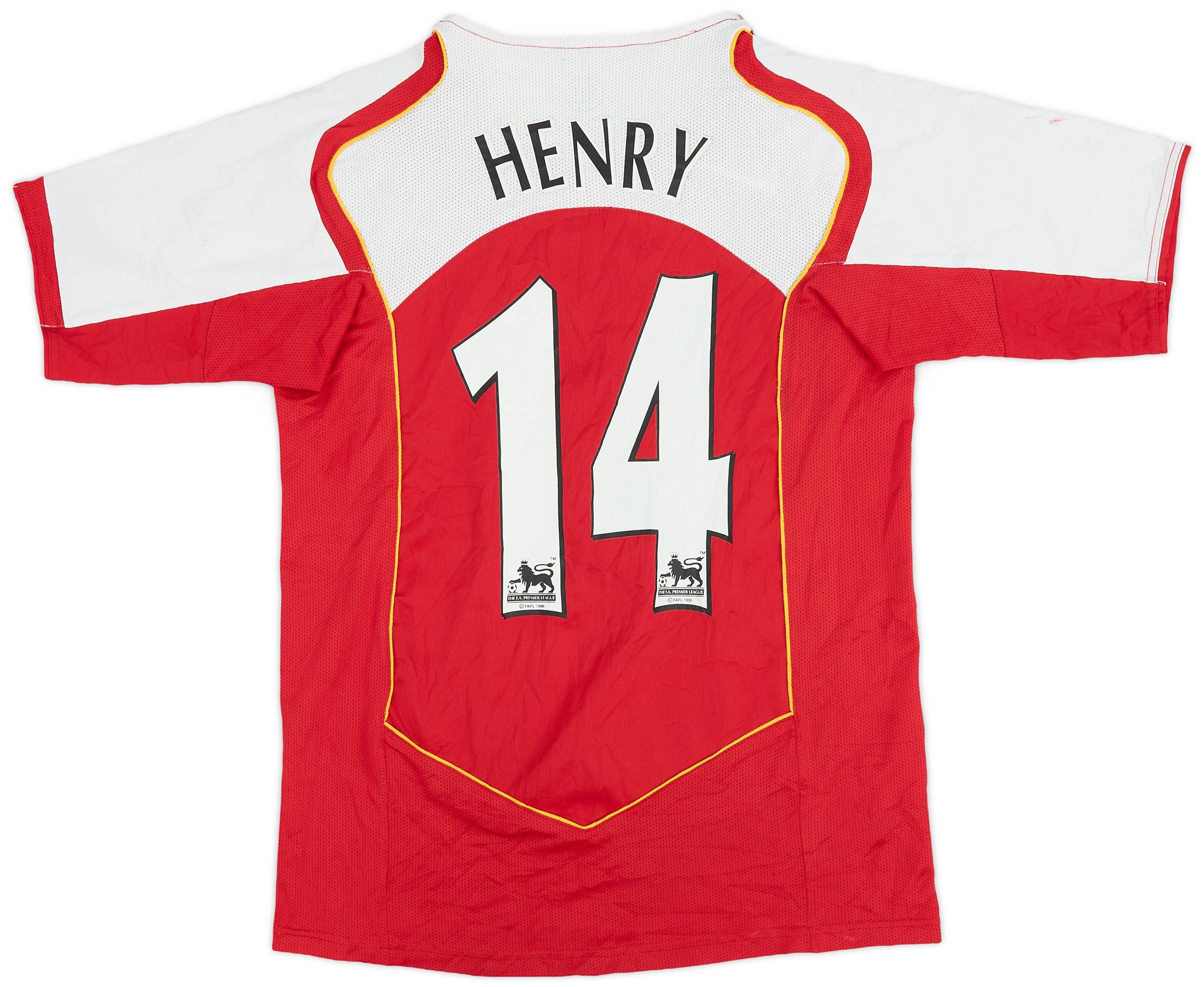 2004-05 Arsenal Home Shirt Henry #14 - 5/10 - (Women's L)
