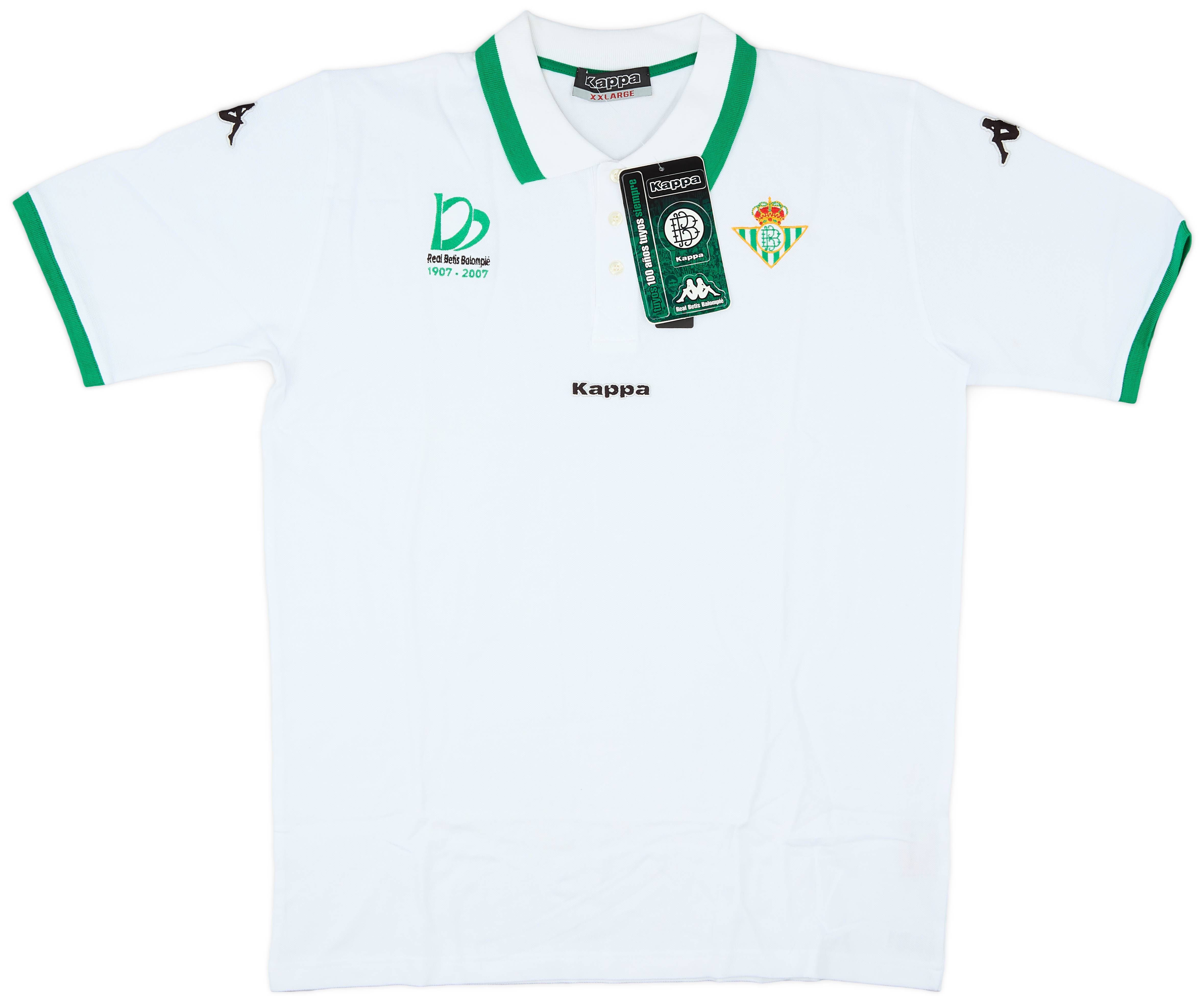 2007-08 Real Betis Kappa Centenary Polo Shirt (XXL)