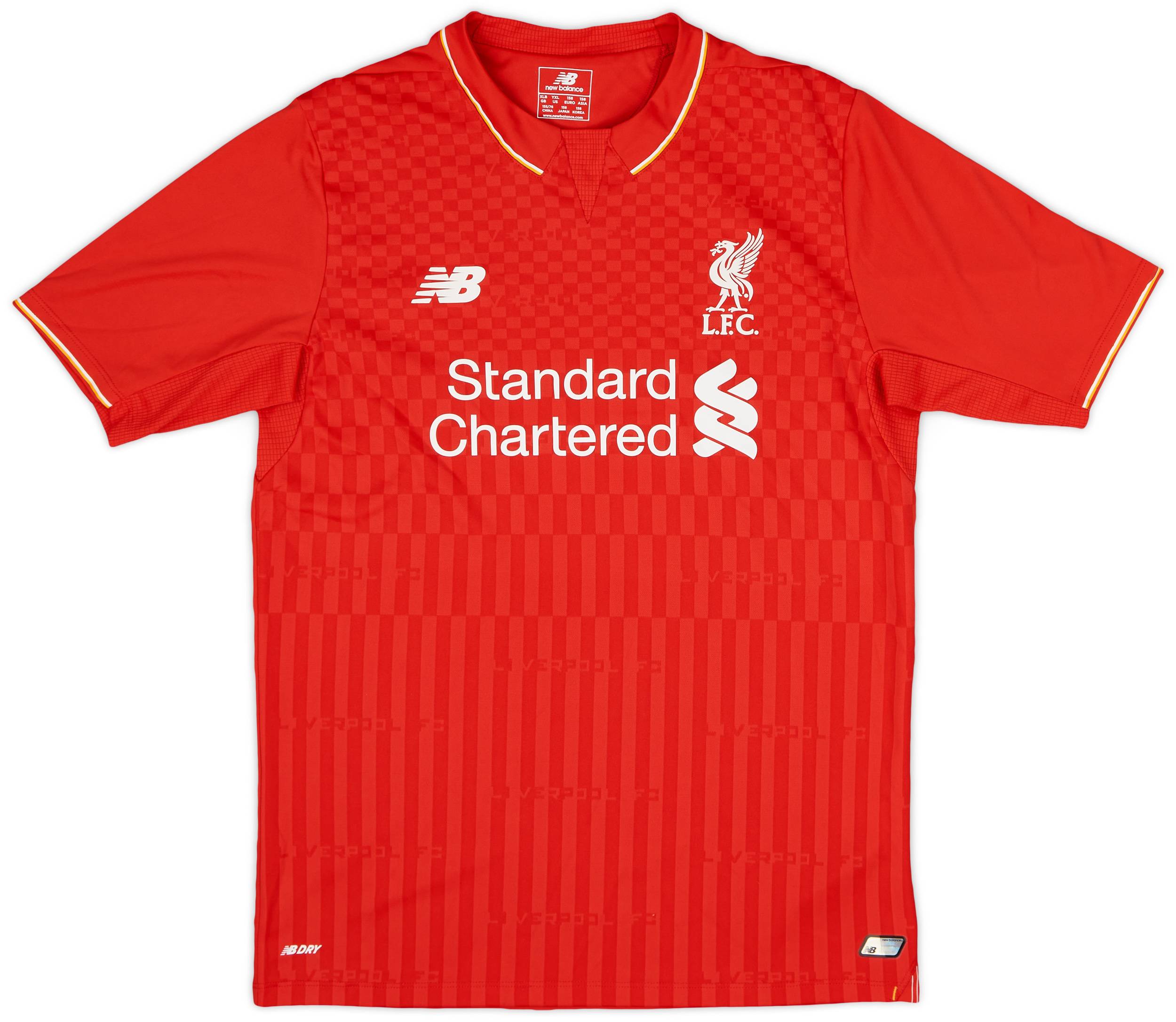 2015-16 Liverpool Home Shirt - 8/10 - (XL.Boys)