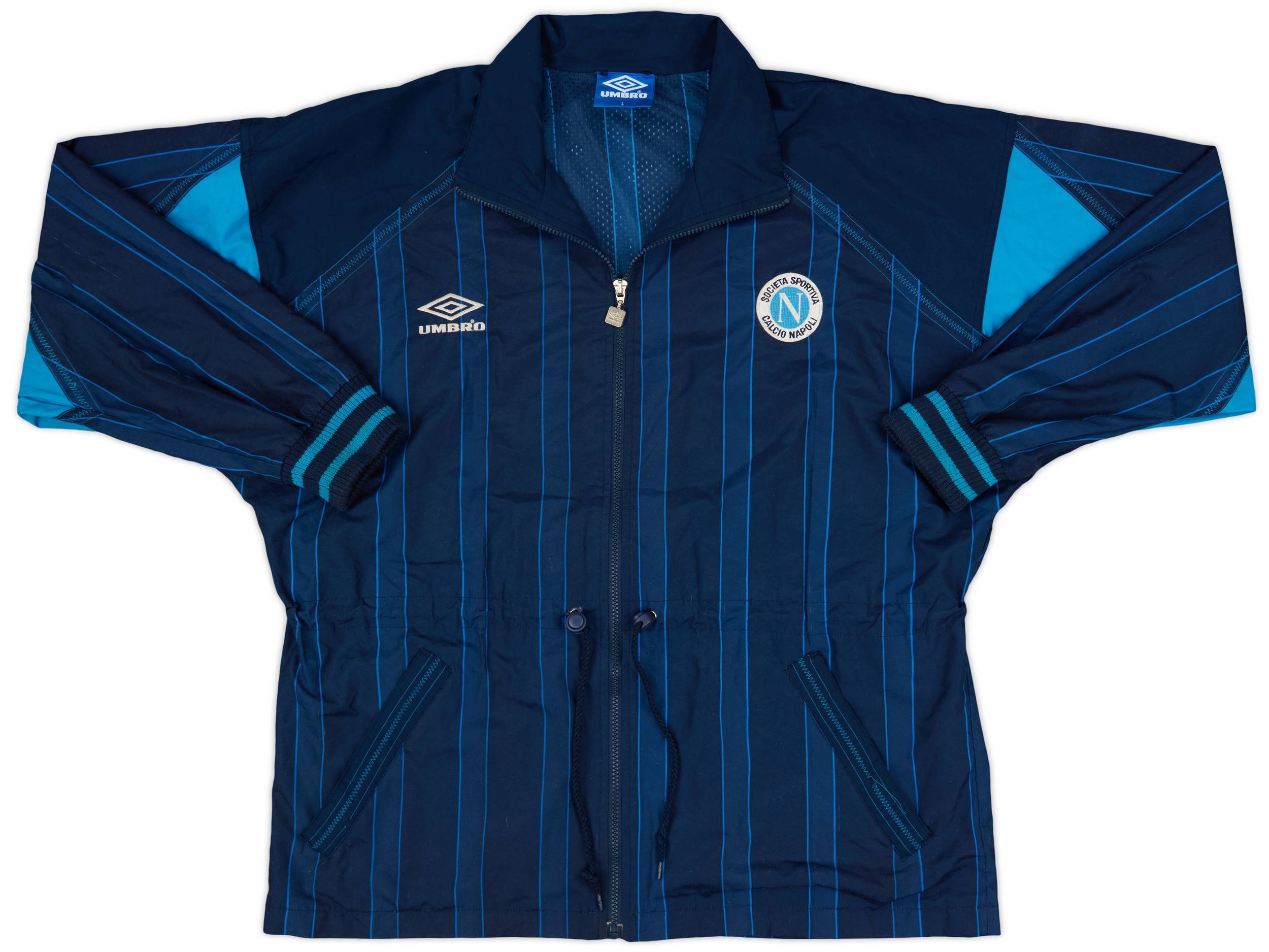 ヴィンテージ　91-92 Umbro Napoli track jacket 1991-93 Napoli Umbro Track Jacket - 8/10 - (XL)