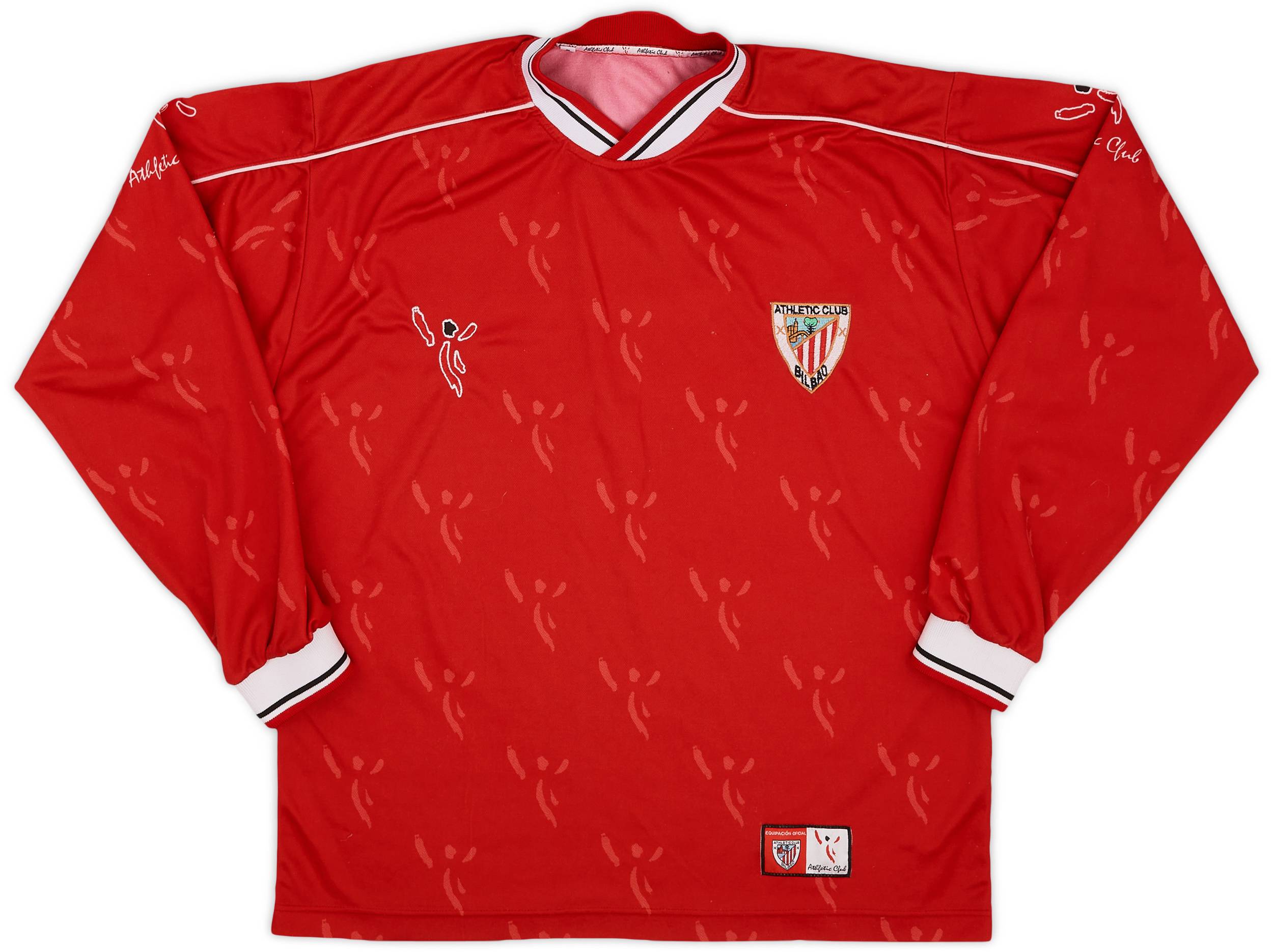 2001-03 Athletic Bilbao Youth Third L/S Shirt #6 - 5/10 - (L)