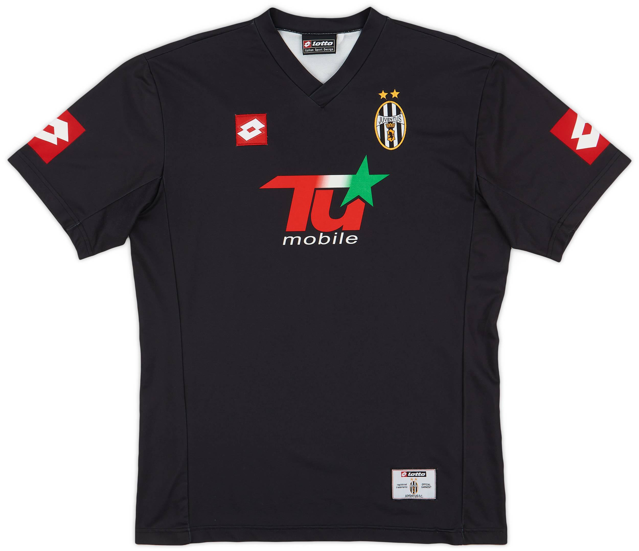 2001-02 Juventus CL Home Shirt Del Piero #10 - 8/10 - (XL)