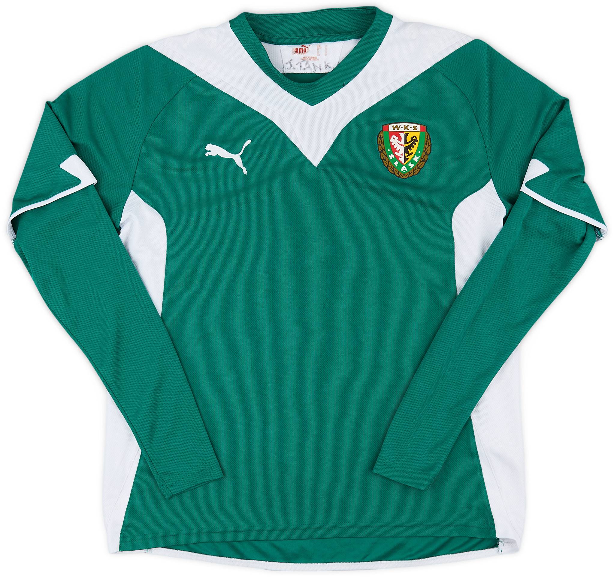 2010-11 Slask Wroclaw Puma Training L/S Shirt - 8/10 - (M)