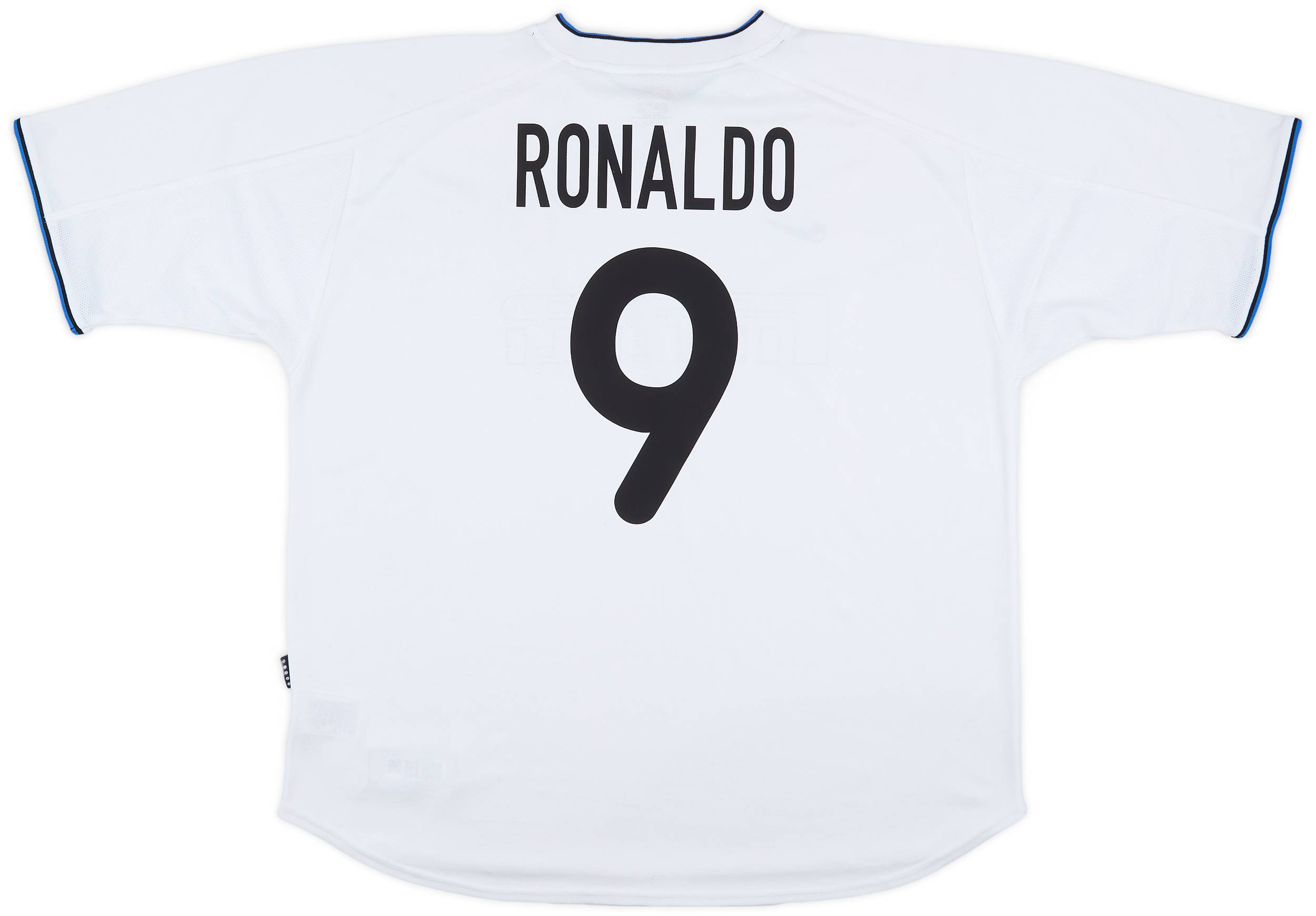 2000-01 Inter Milan Away Shirt Ronaldo #9 - 8/10 - (XXL)