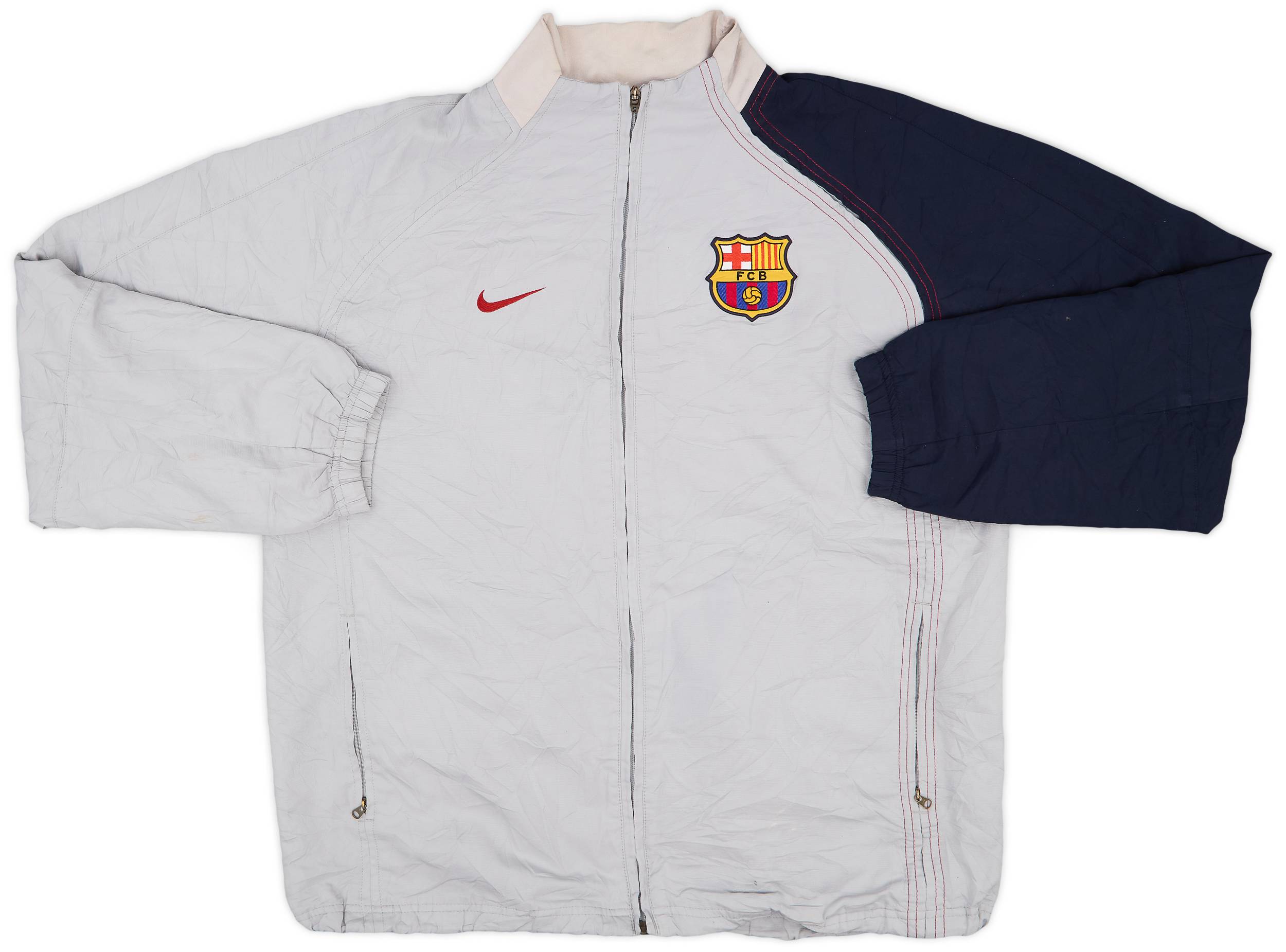 FC Barcelona Nike ジャージセット L Nike FC Barcelona Dry Squad Drill Sweatshirt Mens XL Full Zip