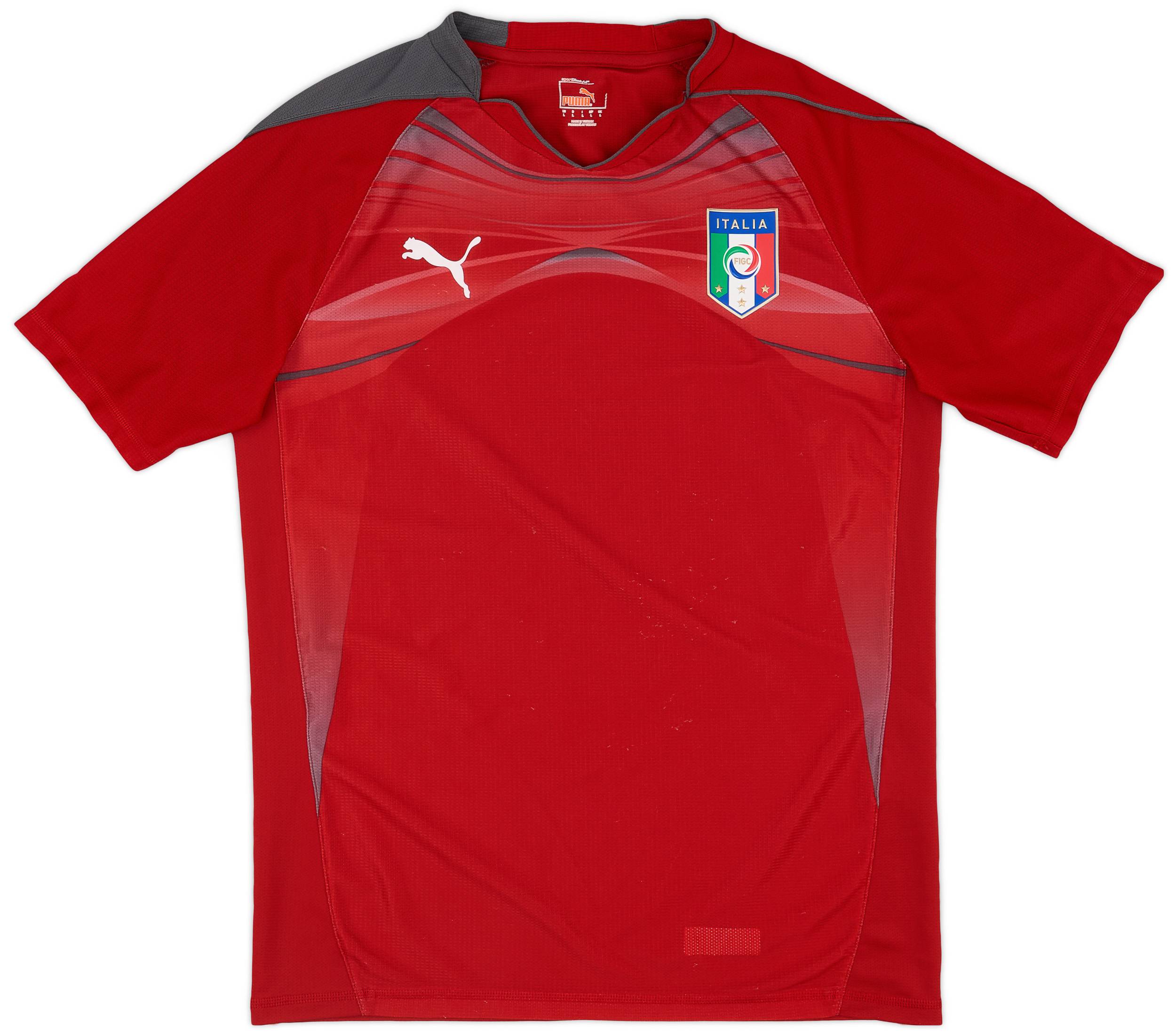 2010-12 Italy Authentic GK S/S Shirt - 8/10 - (L)