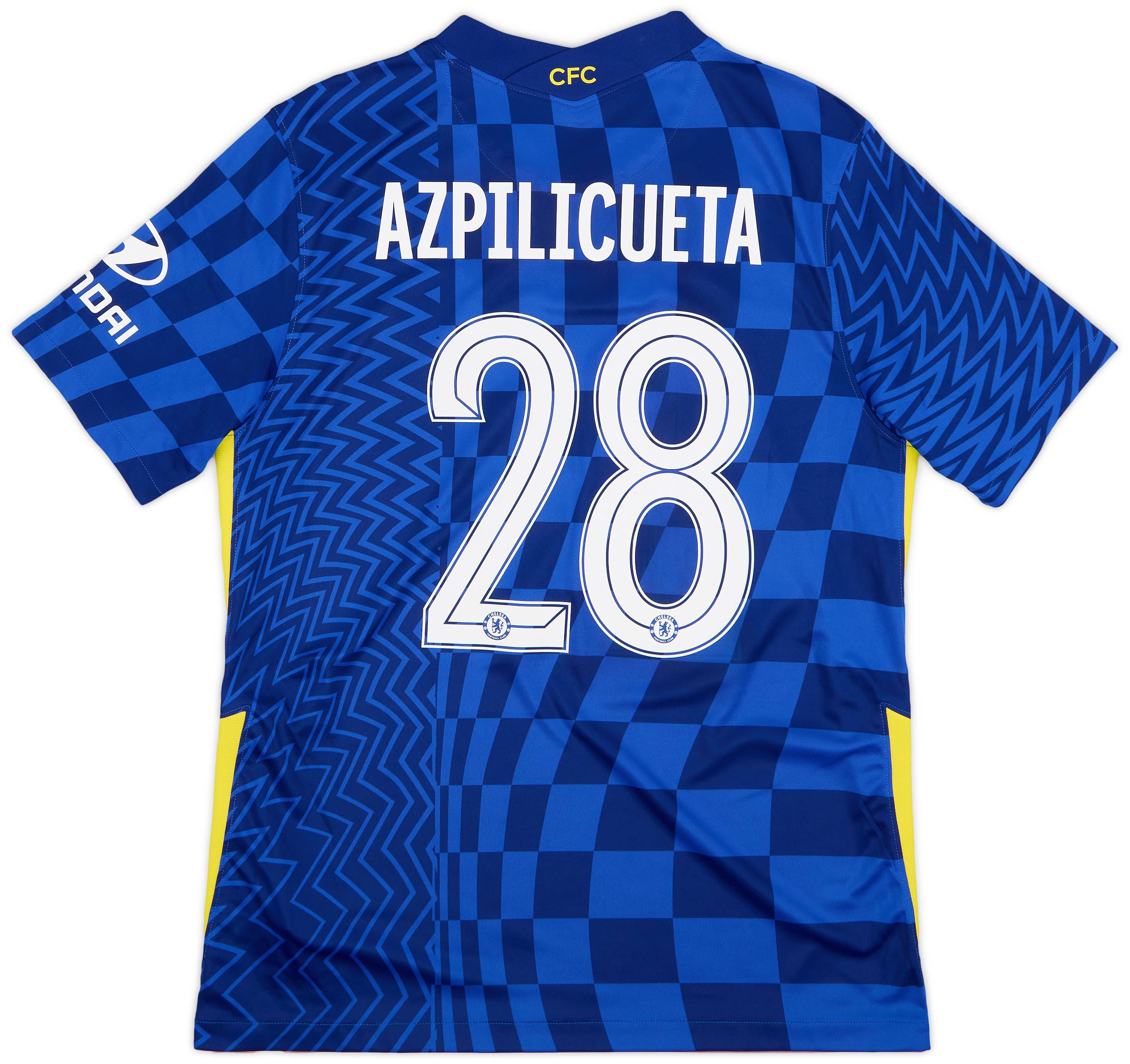 2021-22 Chelsea Home Shirt Azpilicueta #28 - 9/10 - (L)