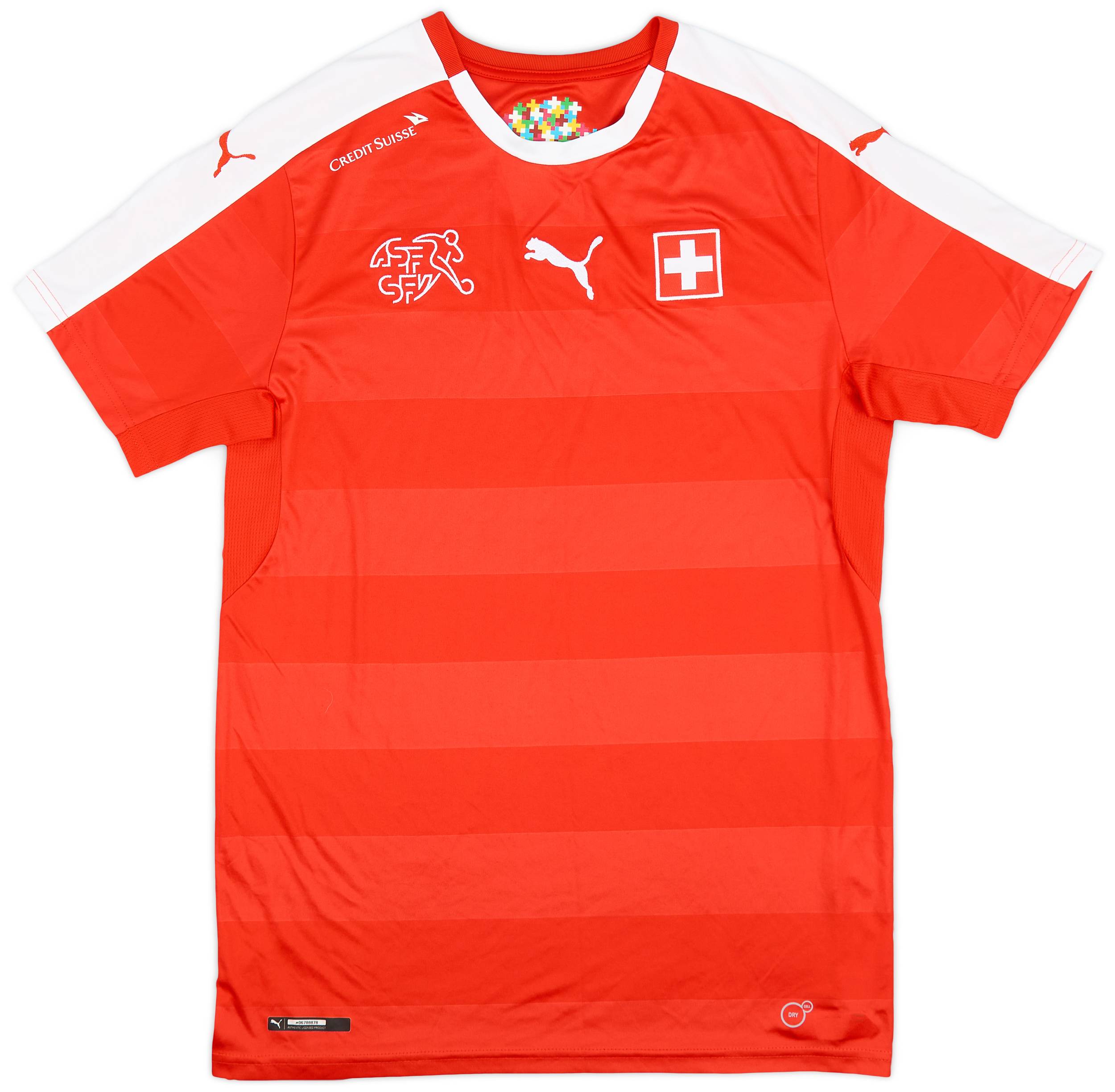 2016-17 Switzerland Home Shirt - 8/10 - (M)