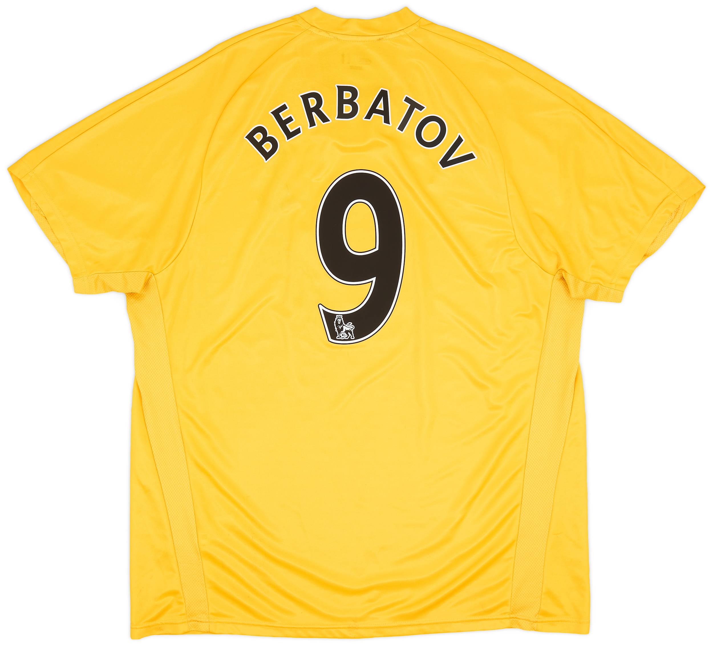 2007-08 Tottenham Third Shirt Berbatov #9 - 5/10 - (XXL)