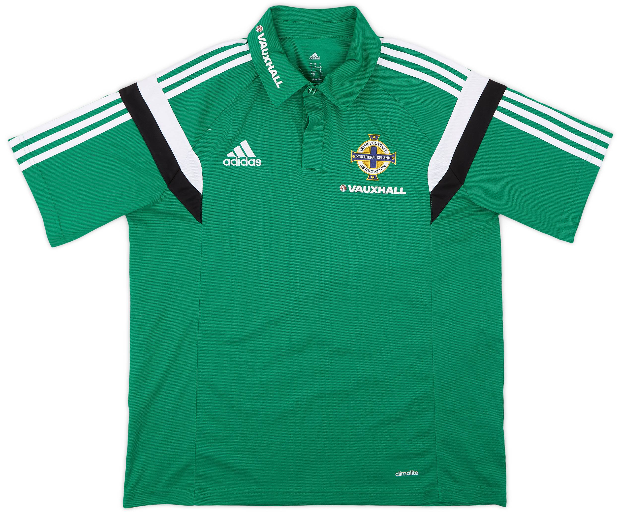 2013 14 Northern Ireland adidas Polo Shirt 9 10 L