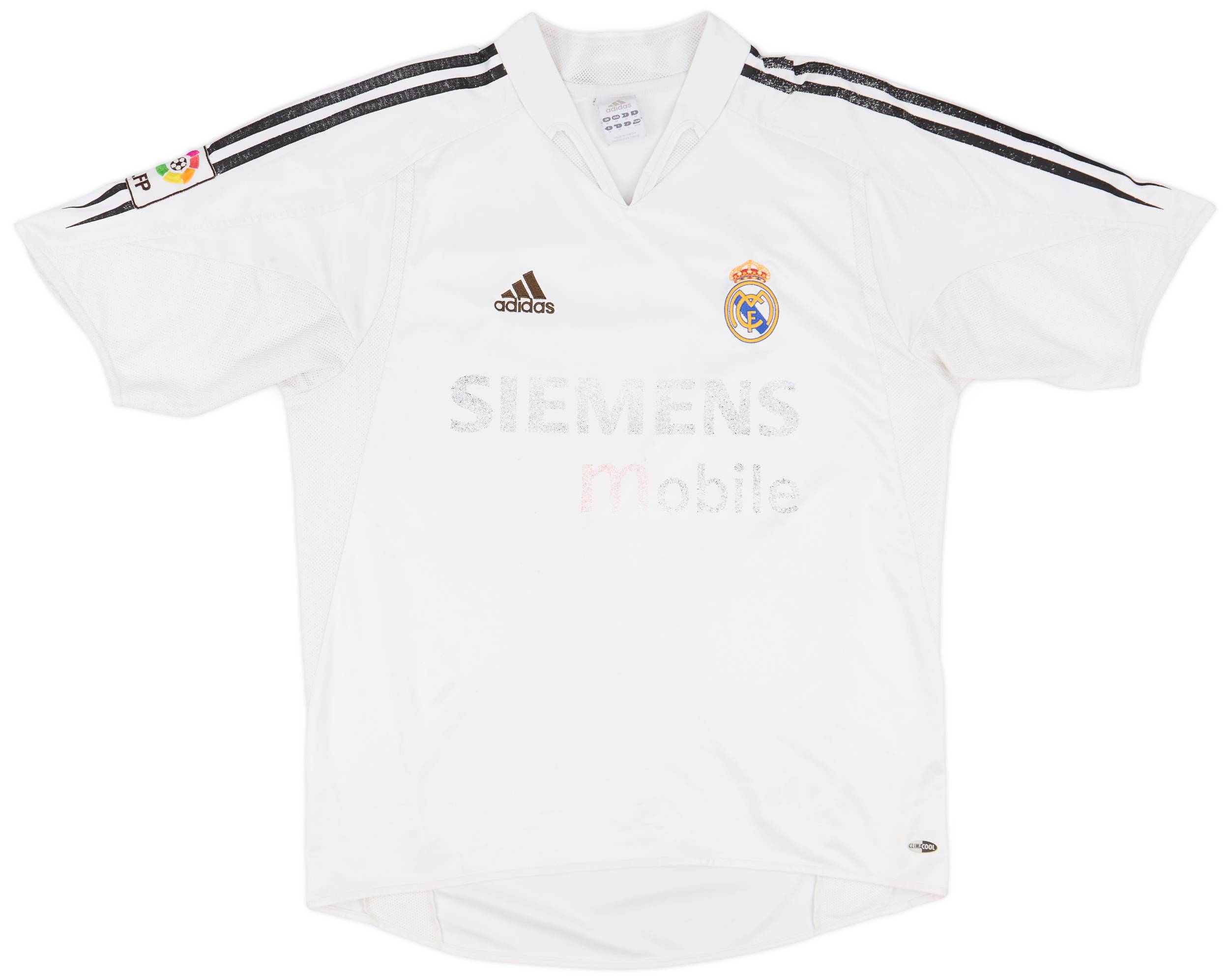 ウェア Real Madrid 04/05 Home Authentic jersey 2004-05 Real Madrid Home Shirt (L.Boys)