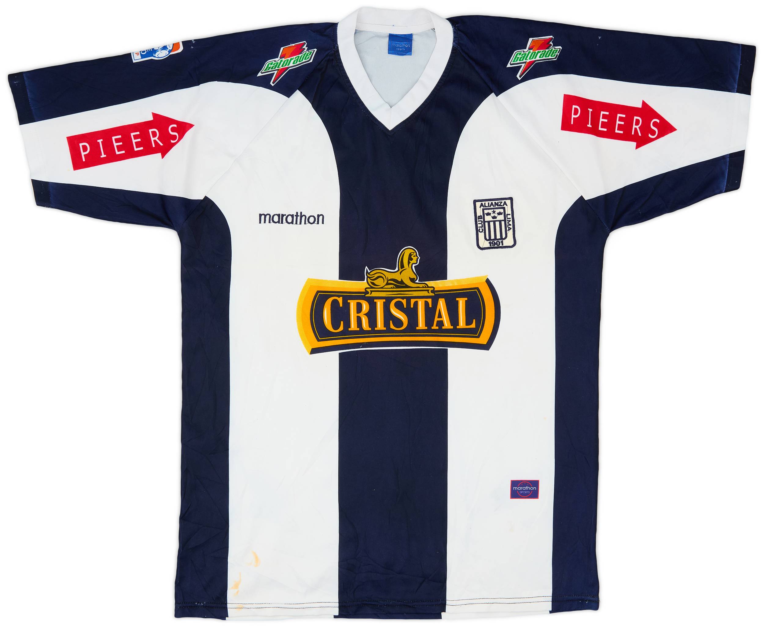 2007 Alianza Lima Home Shirt #6 - 6/10 - (L)