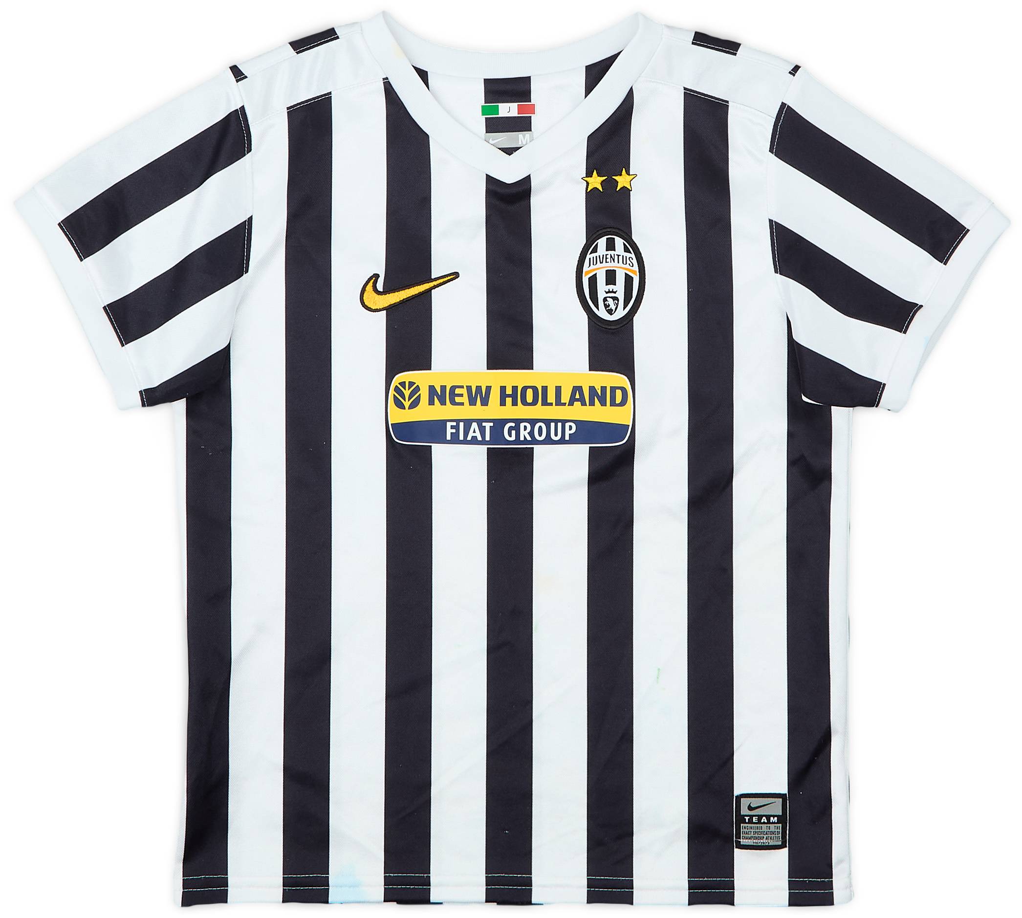 2009-10 Juventus Basic Home Shirt - 9/10 - (5-6 Years)