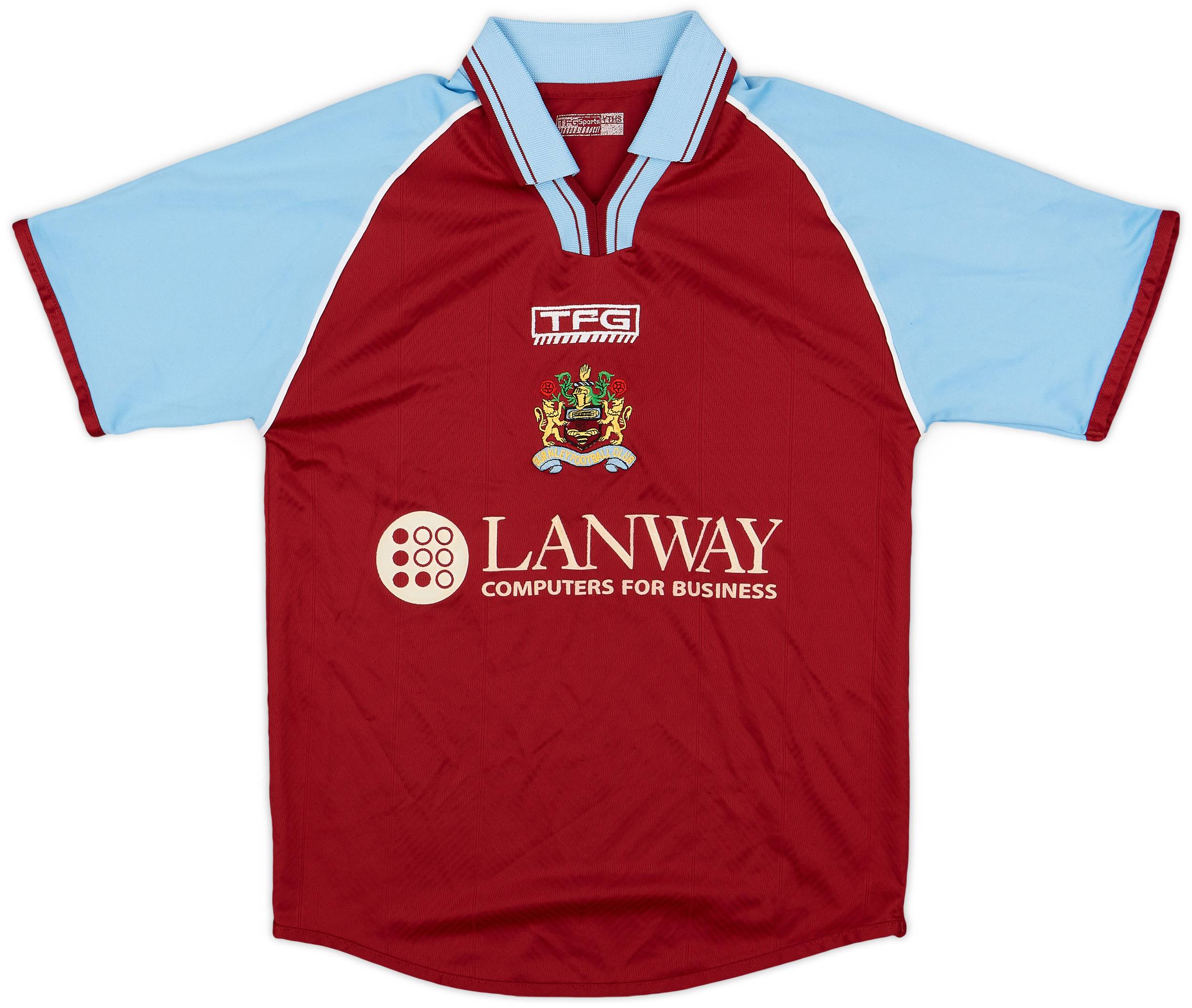 2002-03 Burnley Home Shirt - 7/10 - (XL.Boys)
