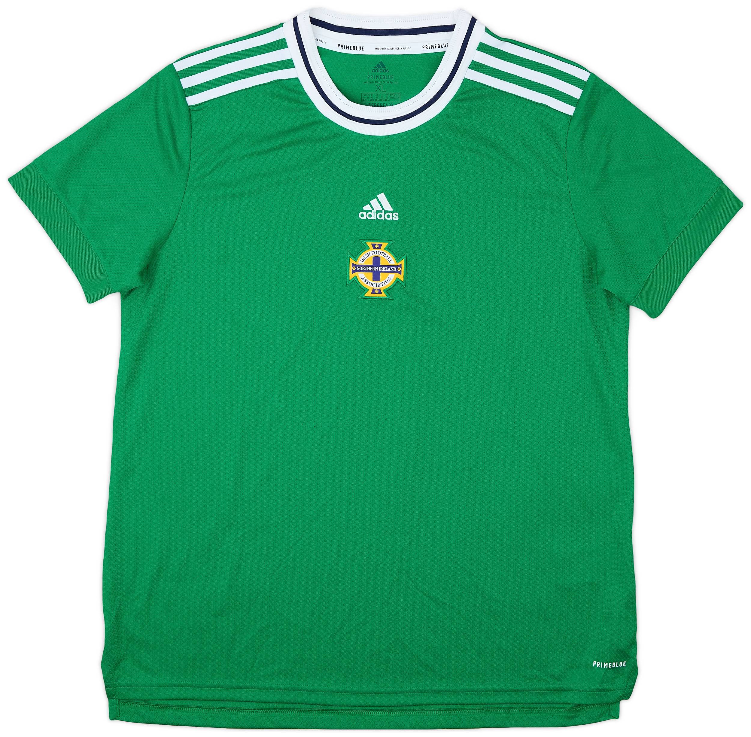 2021 22 Northern Ireland adidas Training Shirt 6 10 XL