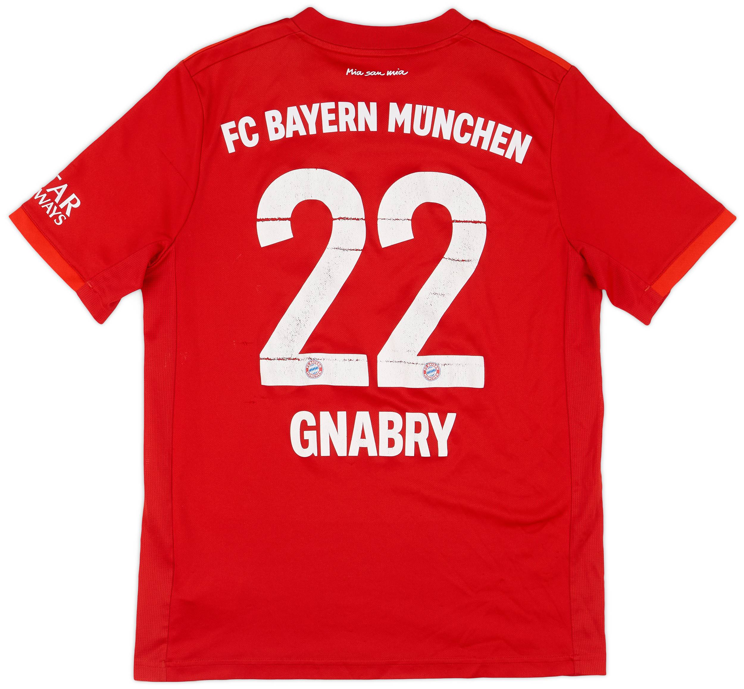 2019-20 Bayern Munich Home Shirt Gnabry #22 - 5/10 - (XL)