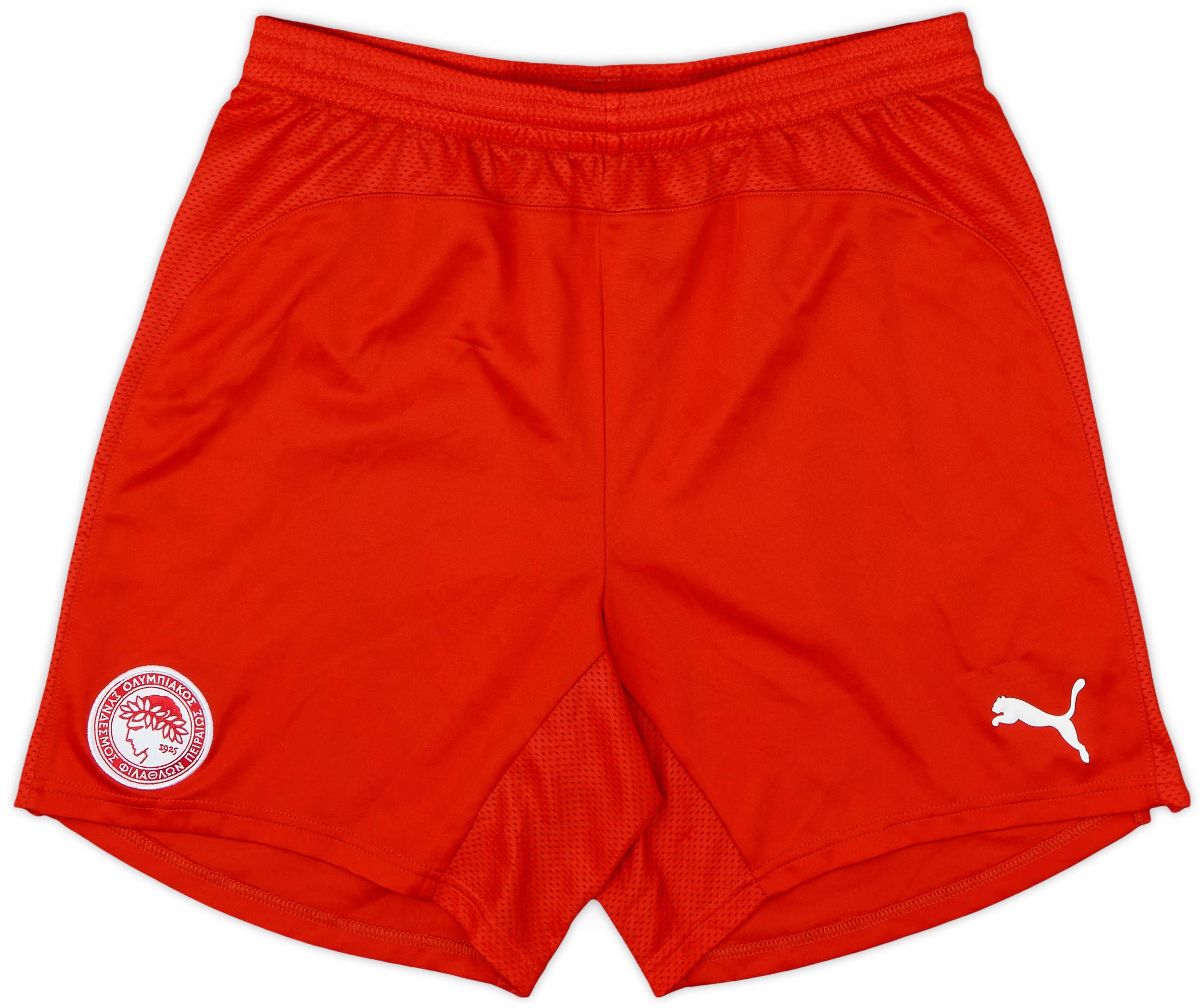 2008-10 Olympiakos Puma Training Shorts - 5/10 - (L)