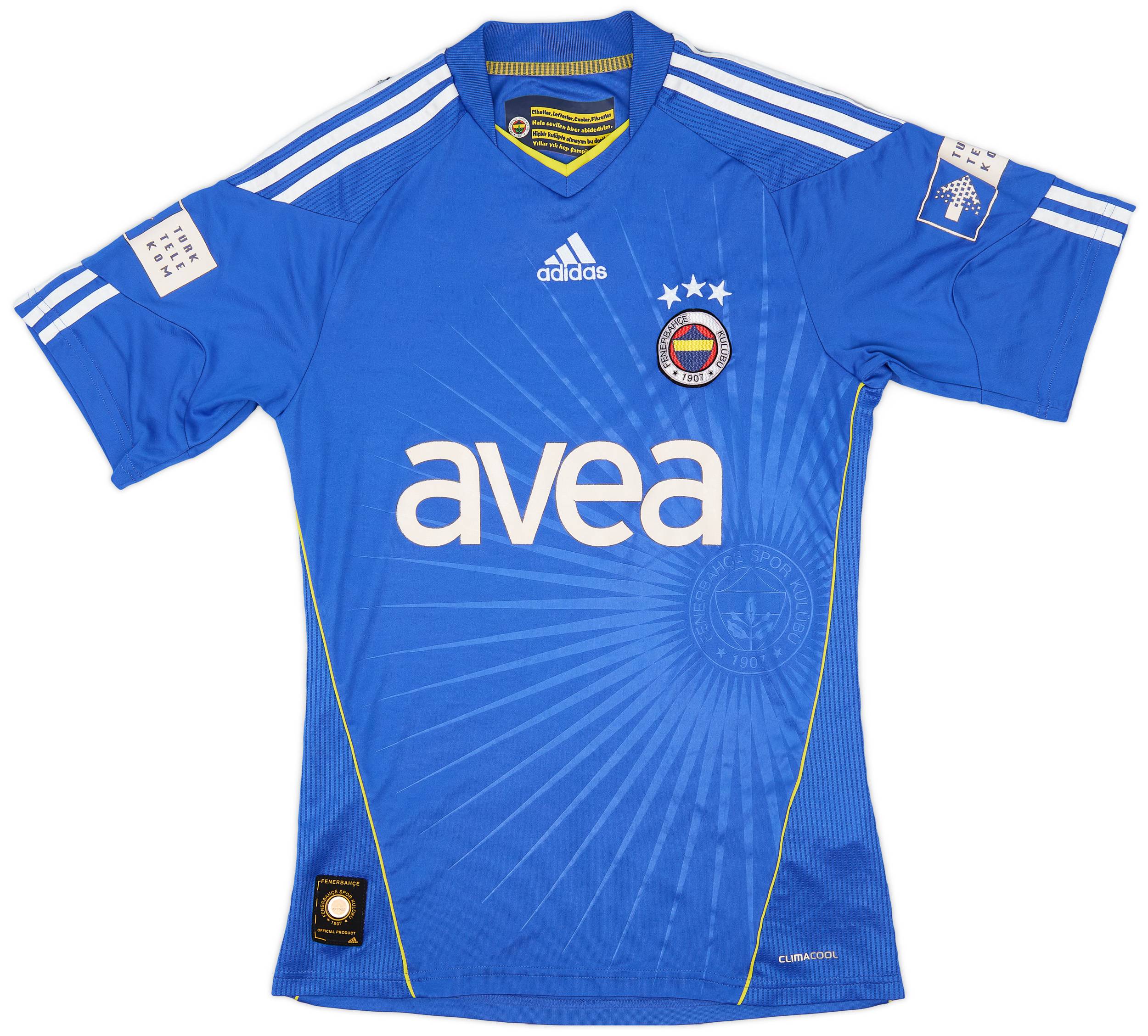 2010-11 Fenerbahce Third Shirt - 5/10 - (S)