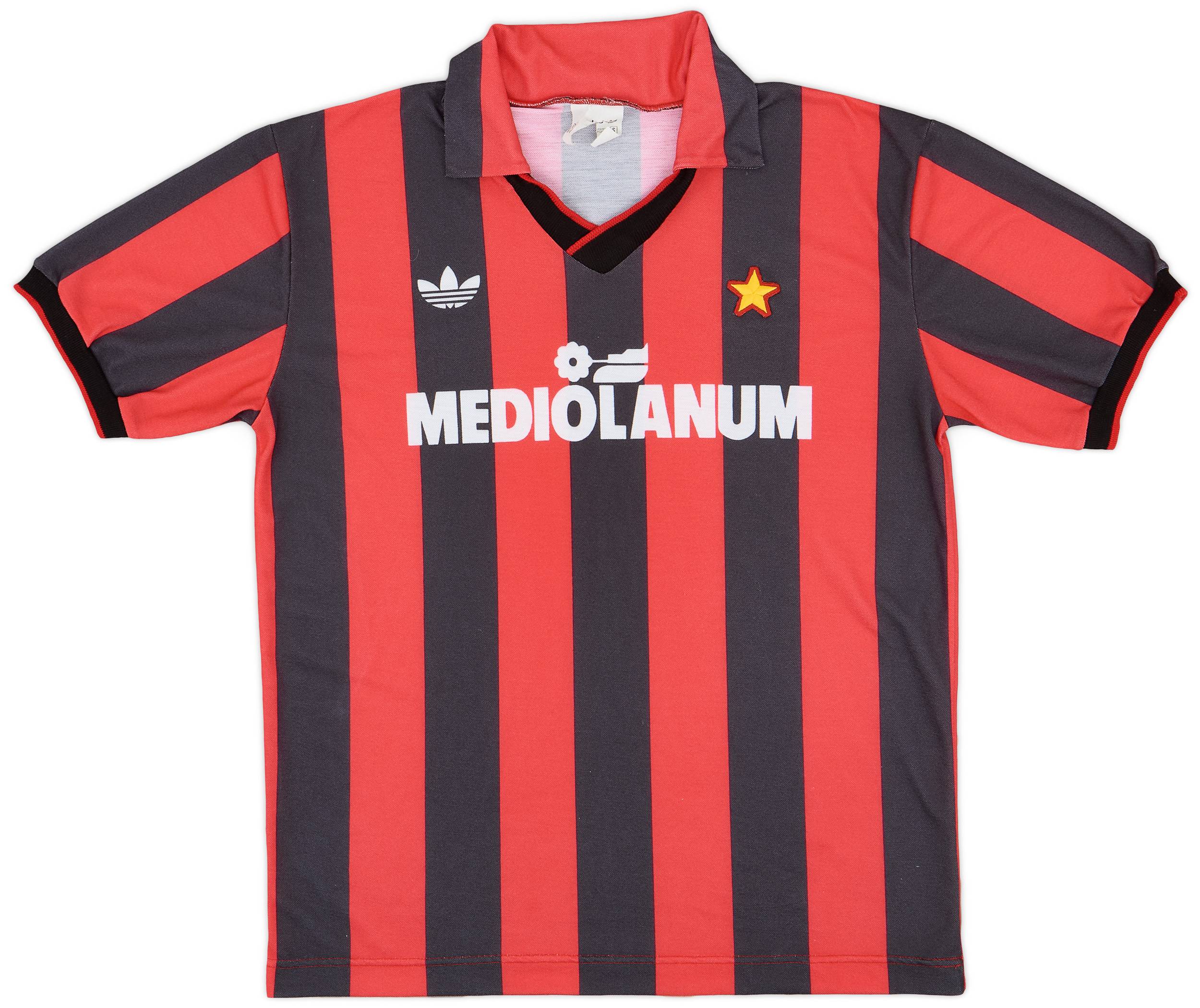 1990-91 AC Milan Home Shirt - 7/10 - (S)