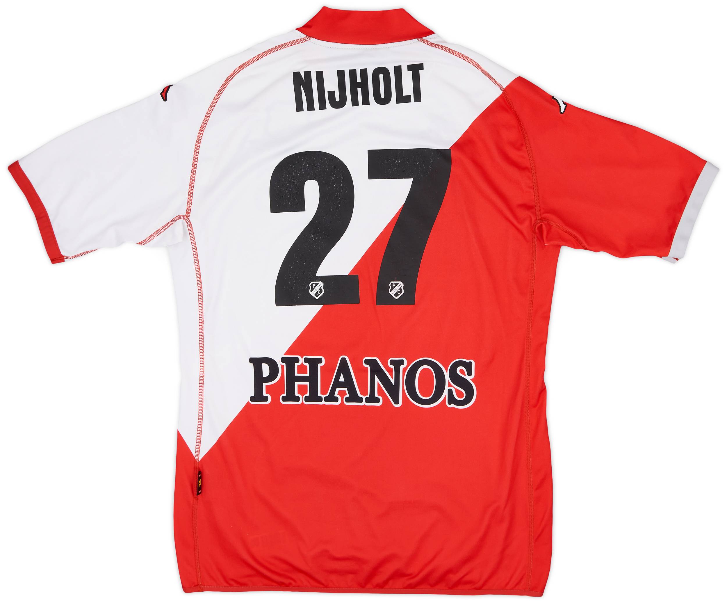 2009-10 Utrecht Home Shirt Nijholt #27 - 6/10 - (XL)