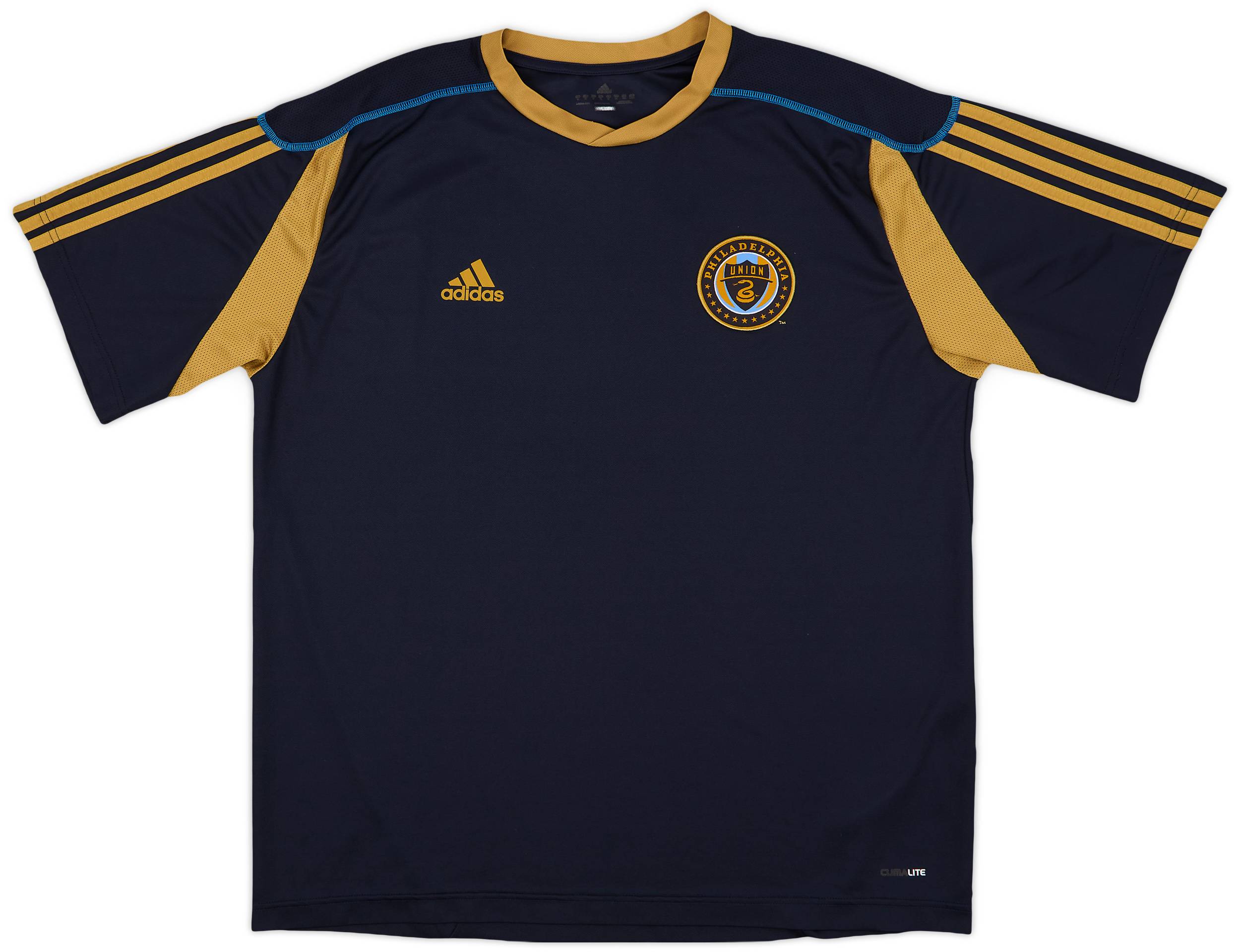 2009-10 Philadelphia Union adidas Training Shirt - 8/10 - (XL)