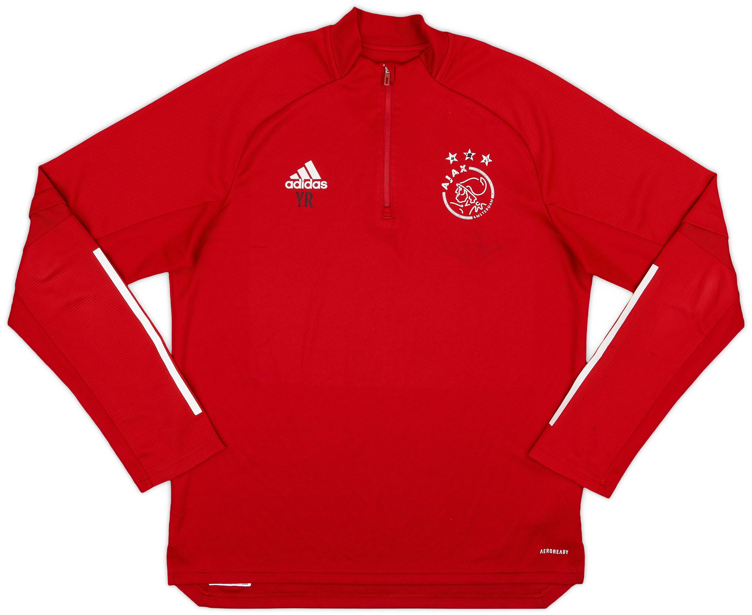 2019-20 Ajax adidas 1/4 Zip Training Top YR - 5/10 - (L)