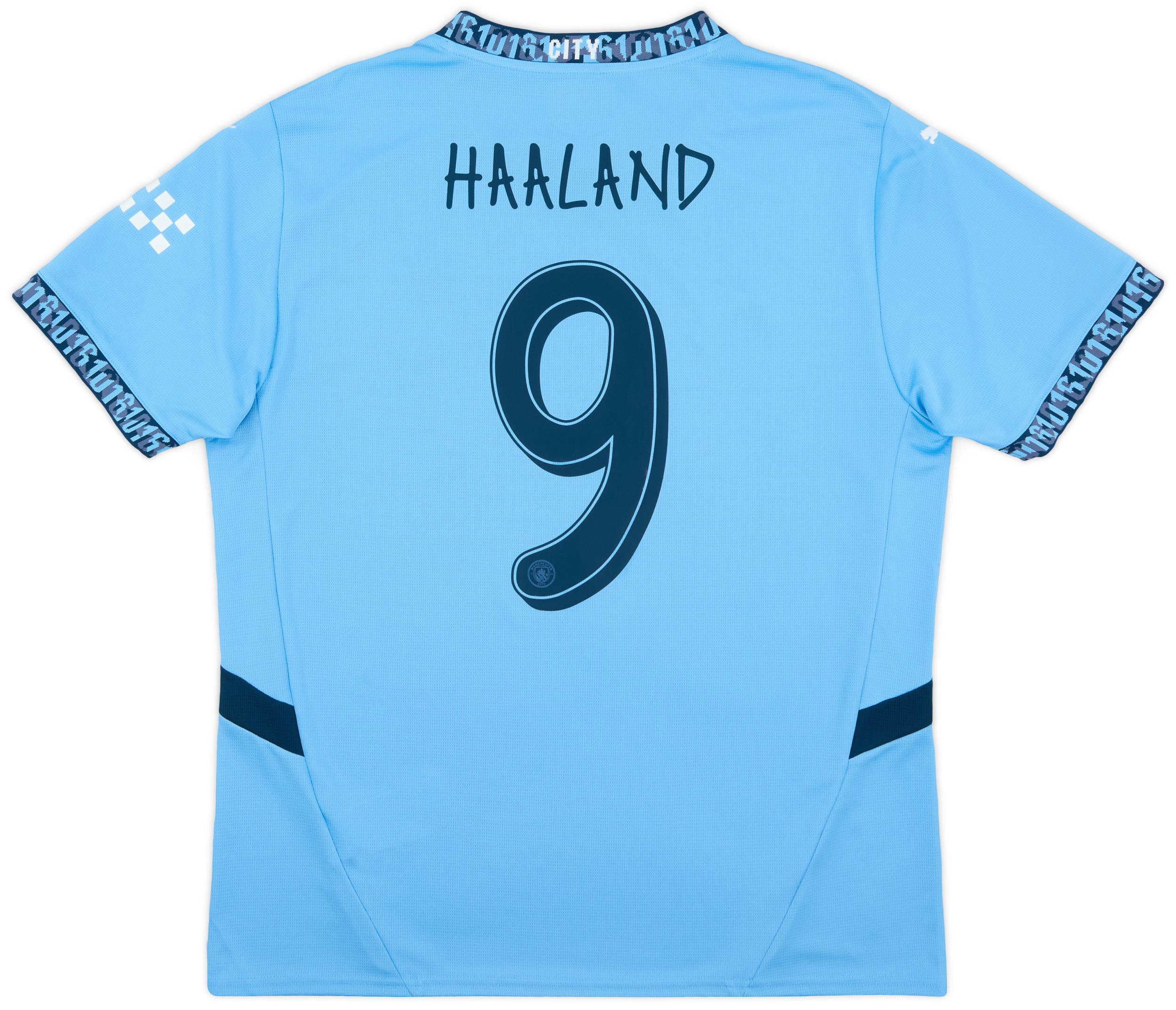 2024-25 Manchester City Home Shirt Haaland #9