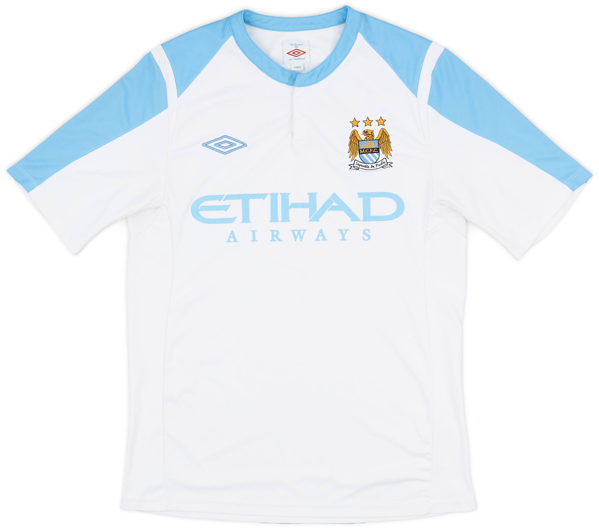 2010-11 Manchester City Umbro Training Shirt - 7/10 - (L)