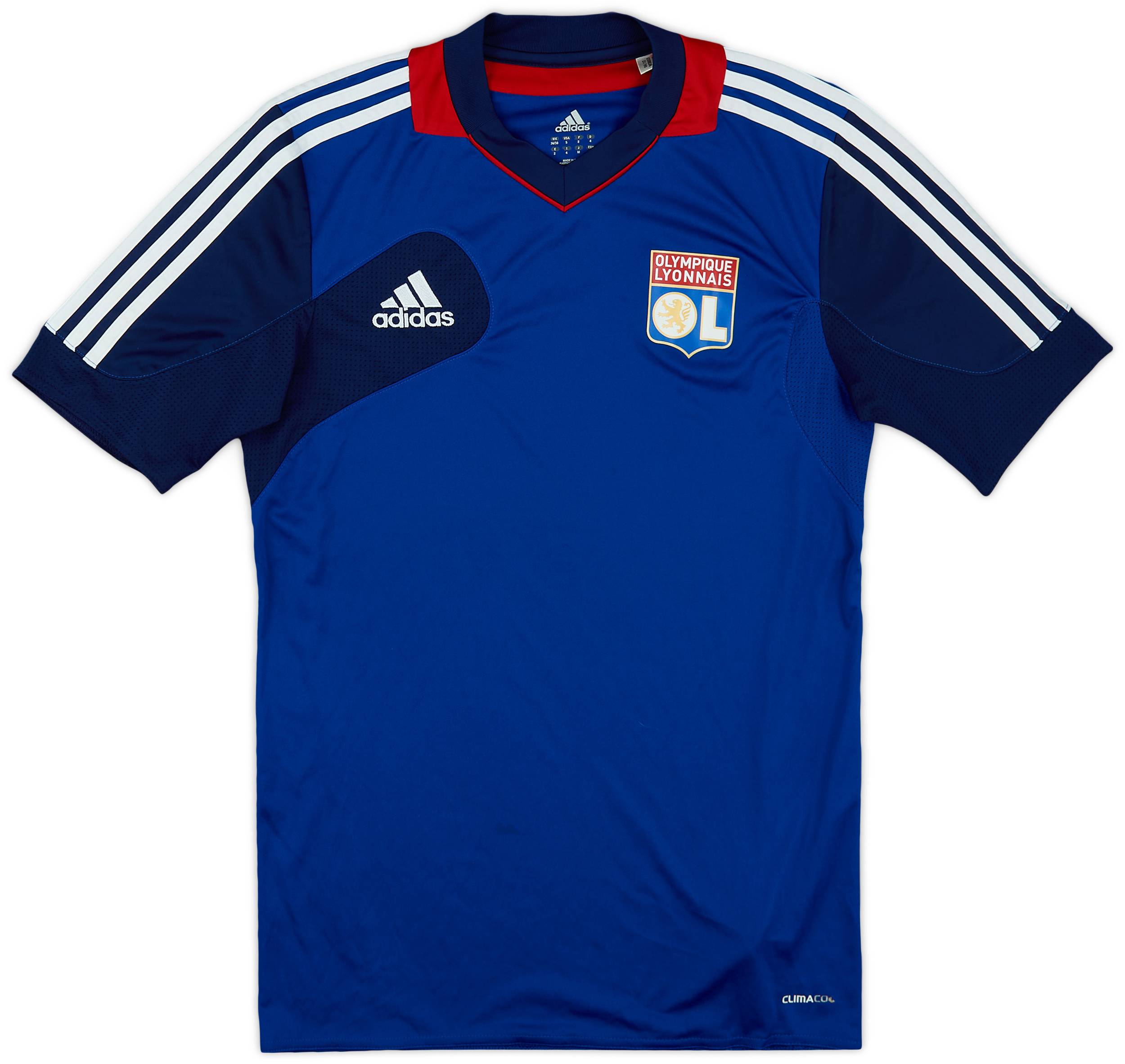 2012-13 Lyon adidas Training Shirt - 7/10 - (S)