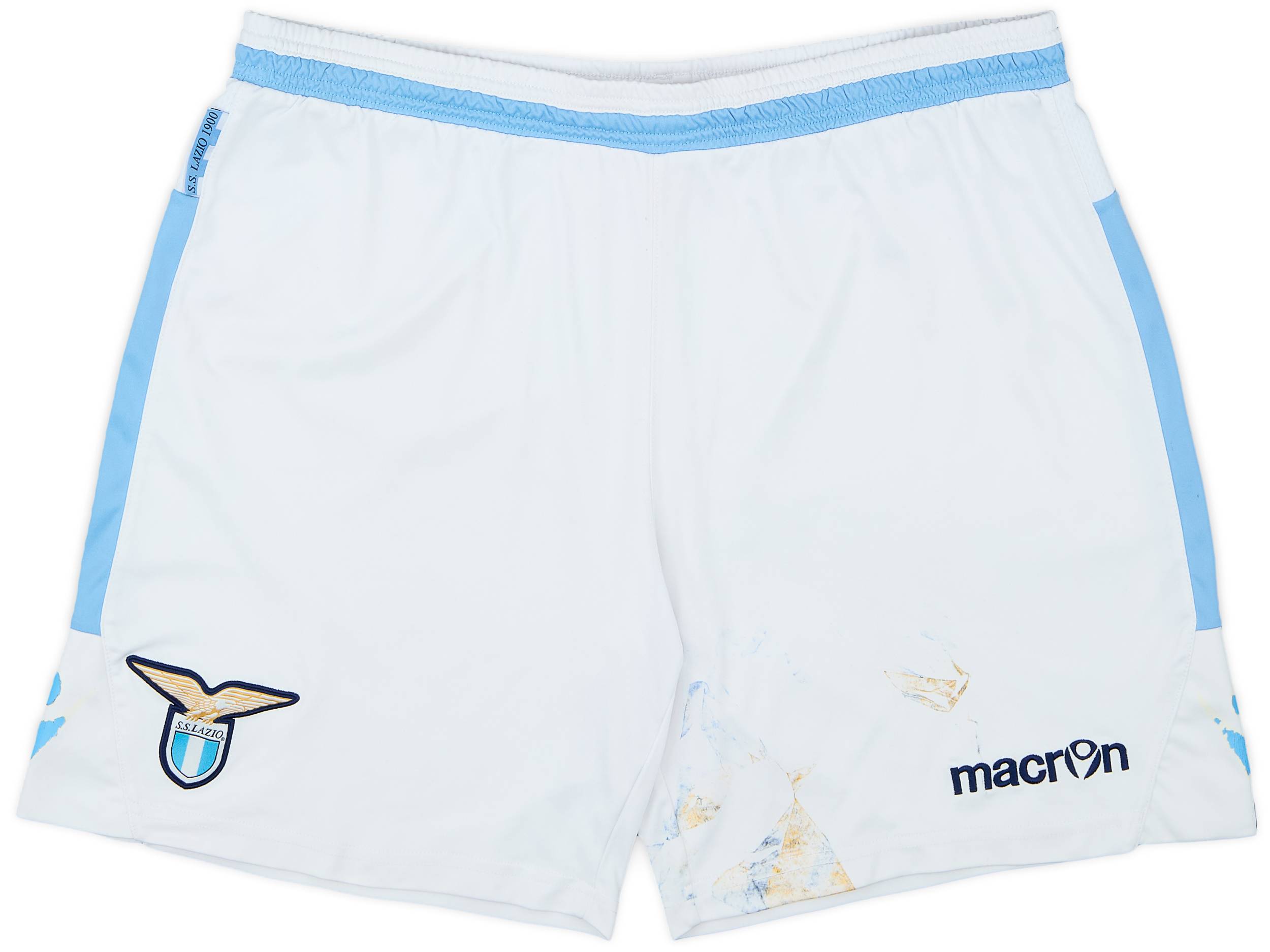 2013-14 Lazio Home Shorts - 3/10 - (L)