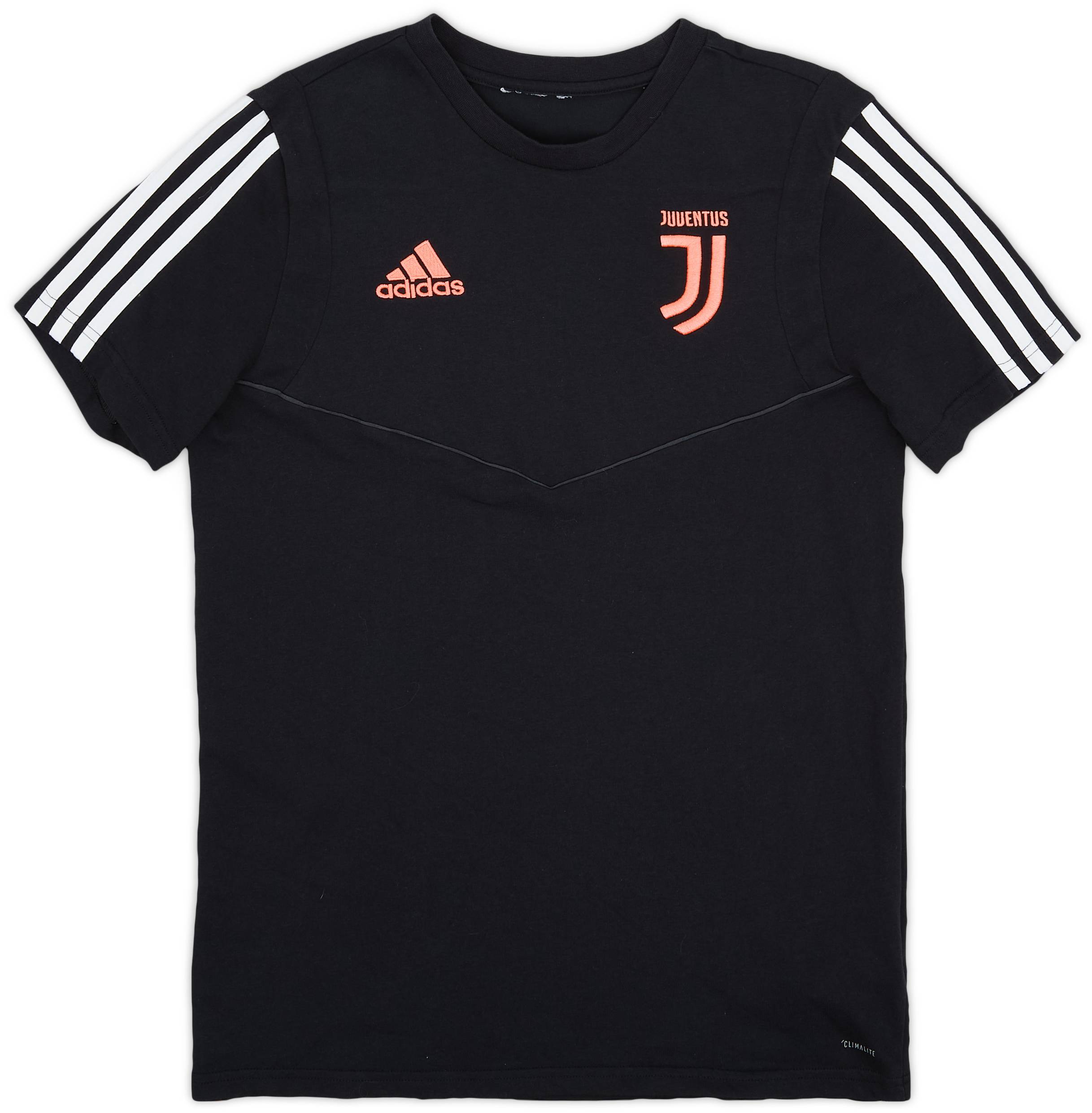 2019-20 Juventus adidas Cotton Tee - 6/10 - (S)