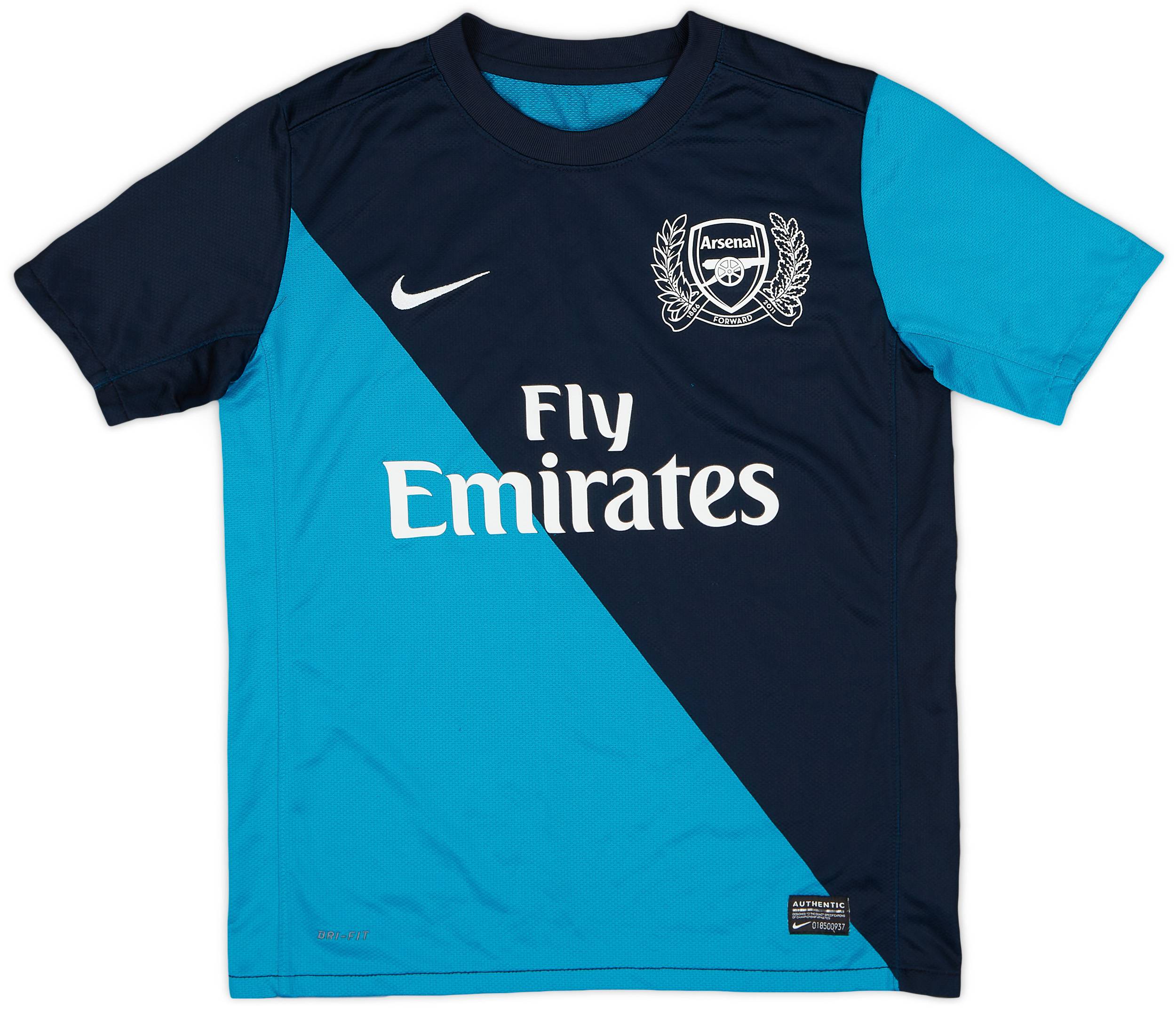 2011-12 Arsenal Away Shirt - 7/10 - (L.Boys)