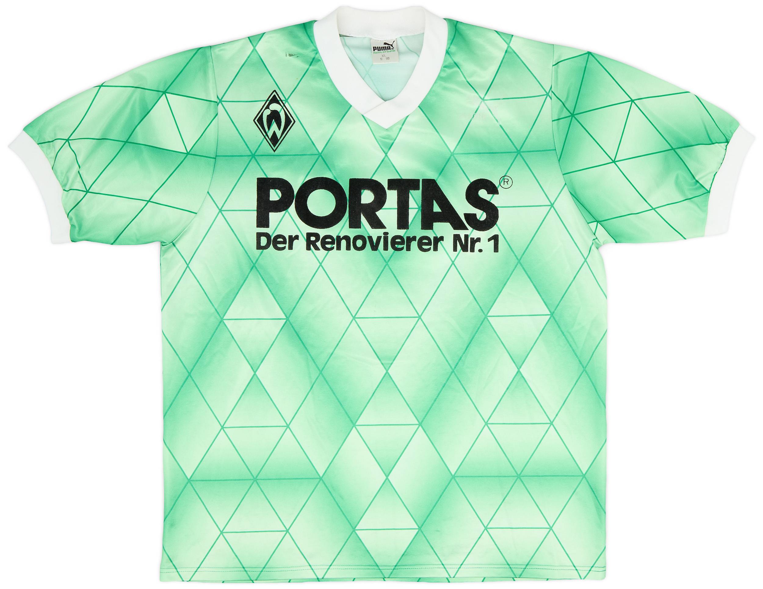 1989-90 Werder Bremen Away Shirt - 6/10 - (XL)