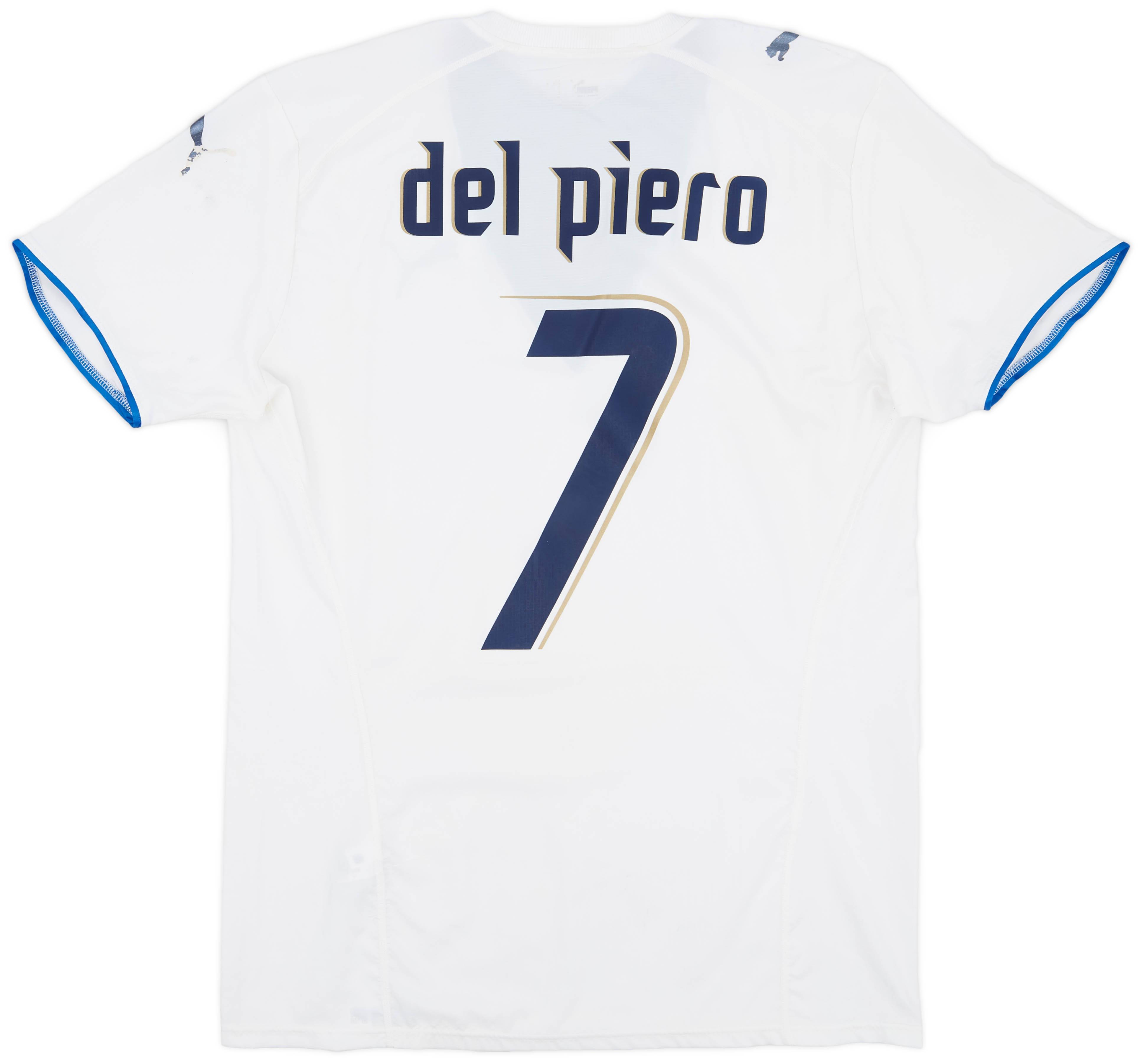2006 Italy Away Shirt Del Piero #7 - 6/10 - (L)