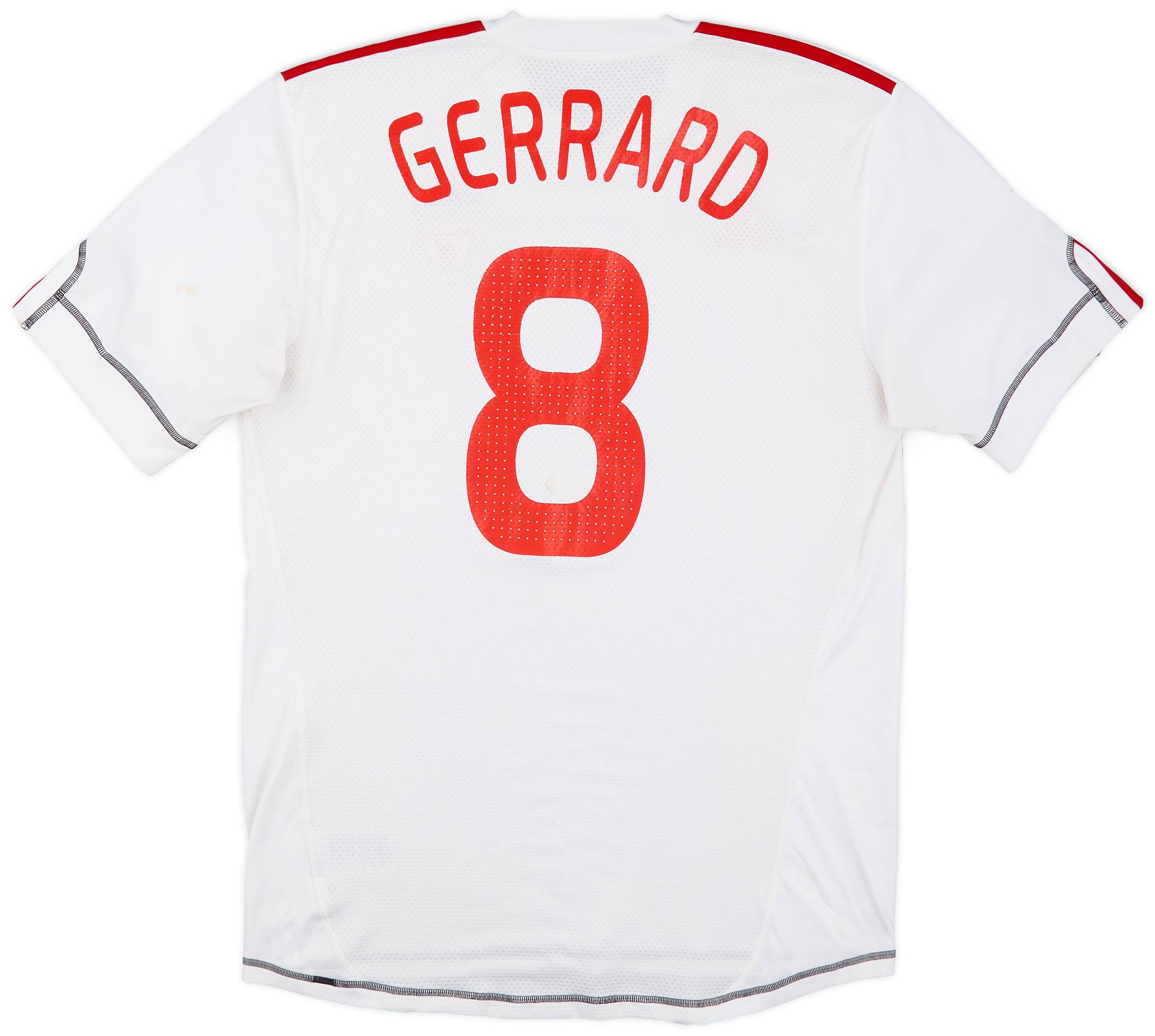 2009-10 Liverpool Third Shirt Gerrard #8 - 4/10 - (L)