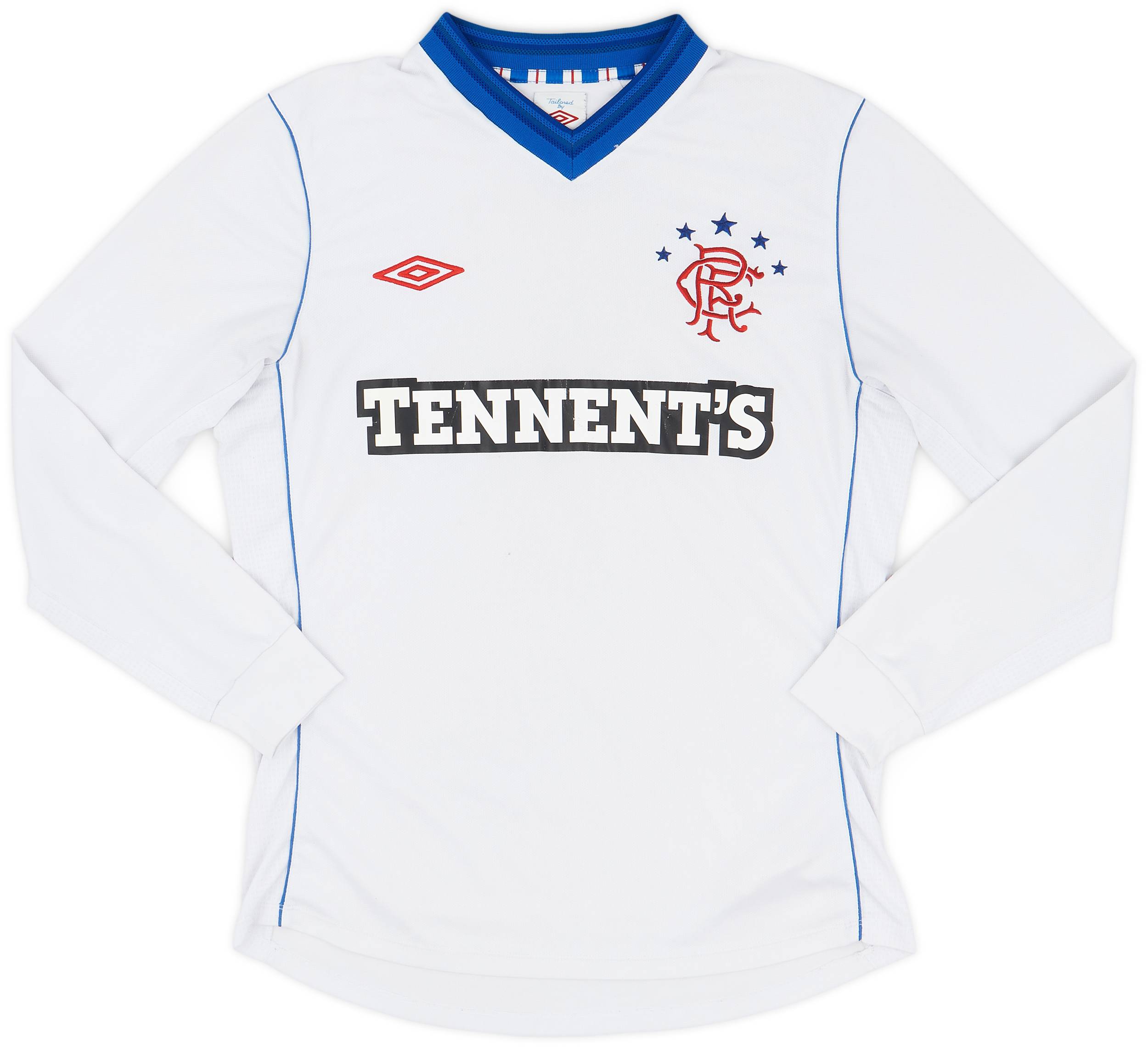 2012-13 Rangers Away L/S Shirt - 7/10 - (M)